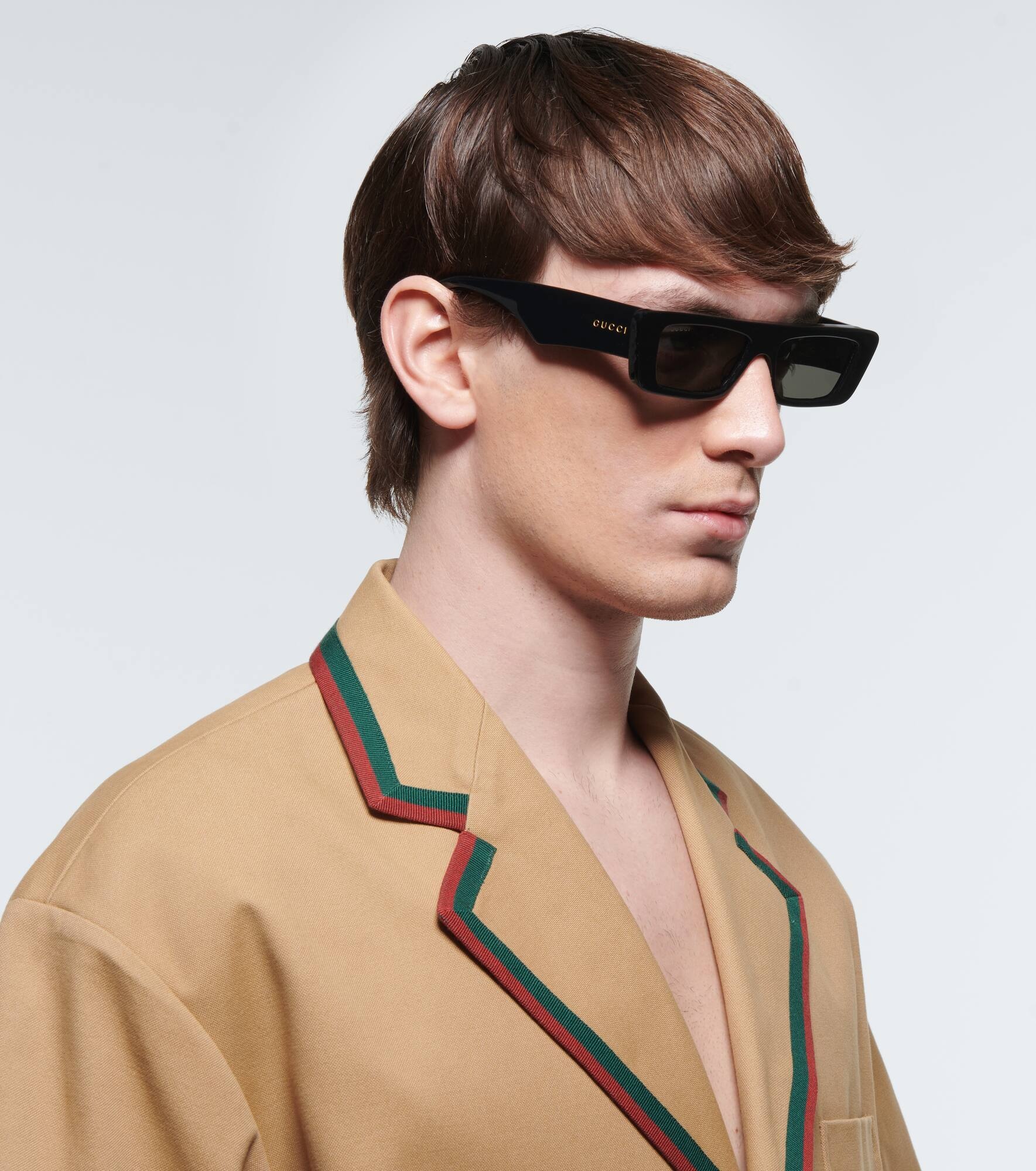 Logo rectangular sunglasses - 2
