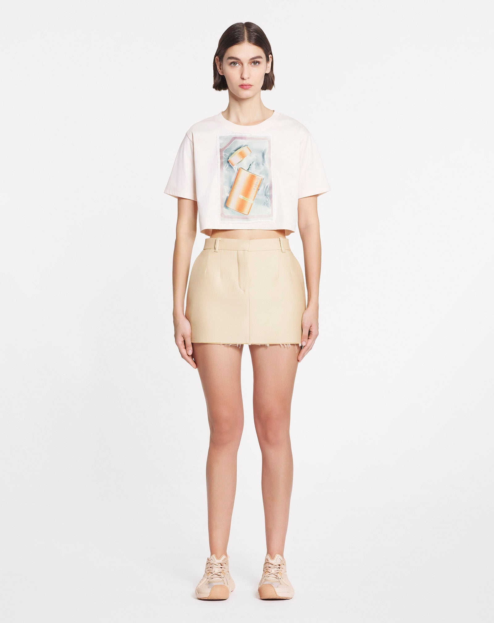 CROPPED SCRATCH & SNIFF T-SHIRT - 2