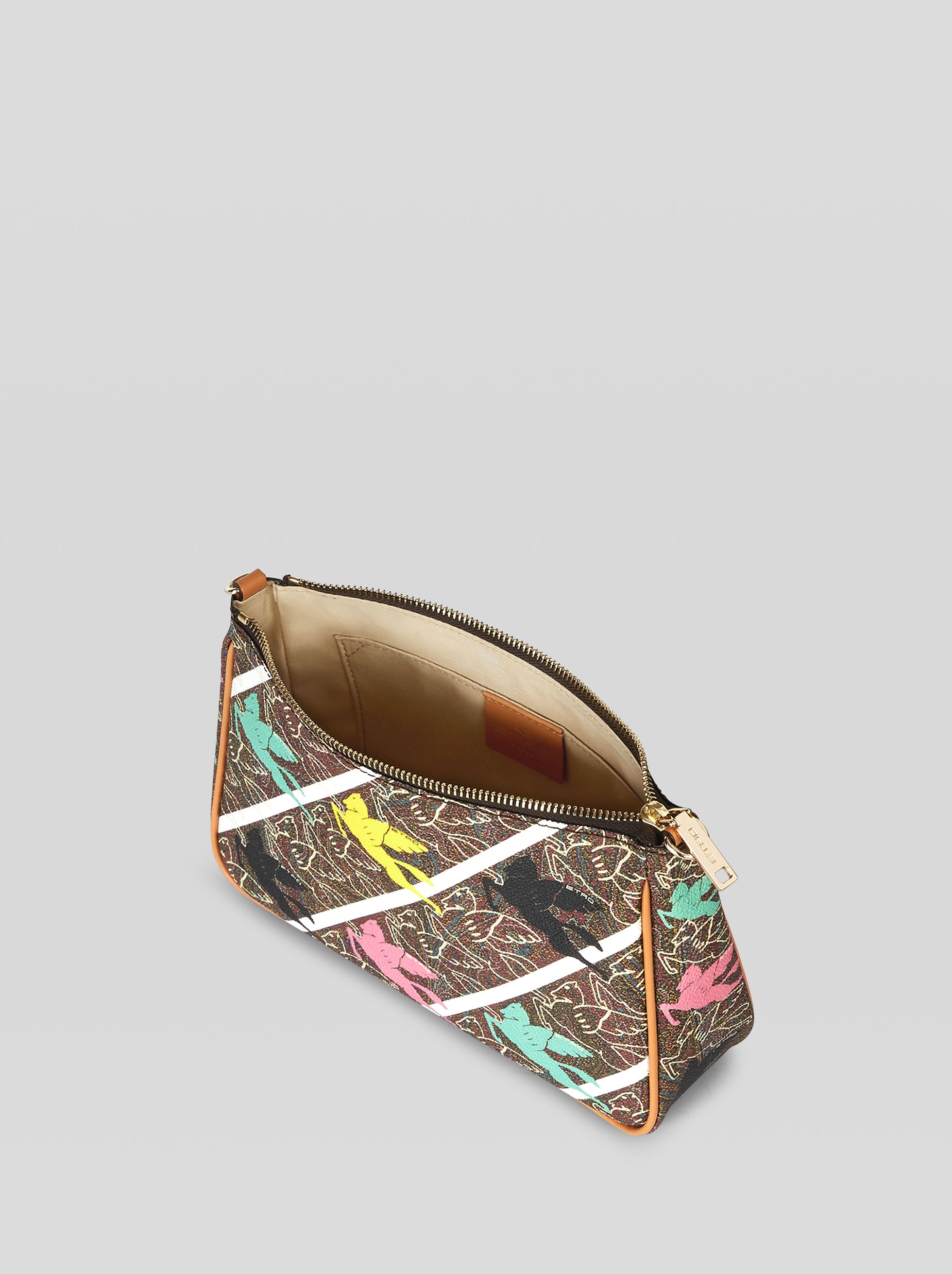 PAISLEY HANDBAG WITH PEGASO - 4