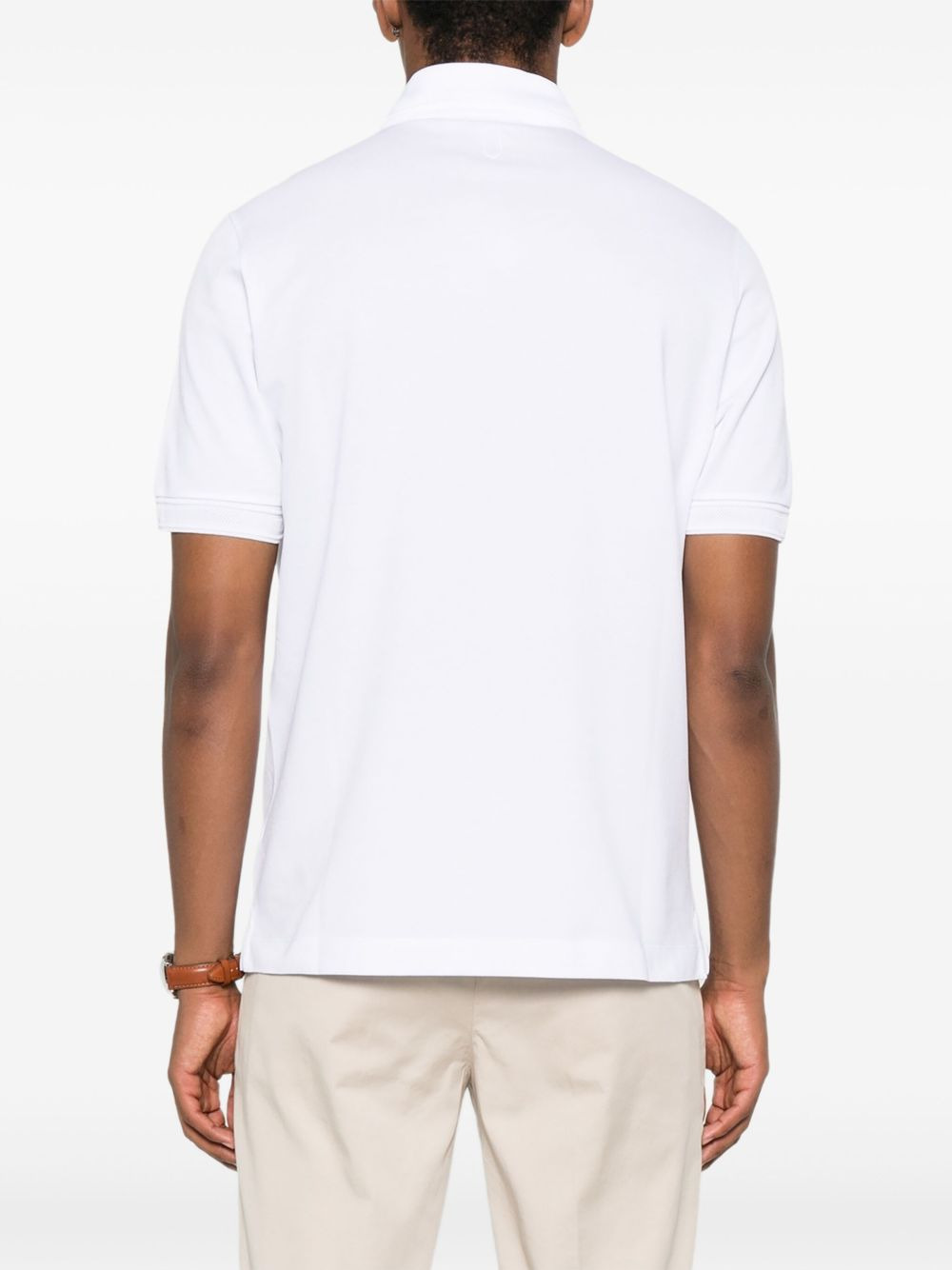 short-sleeved polo shirt - 3