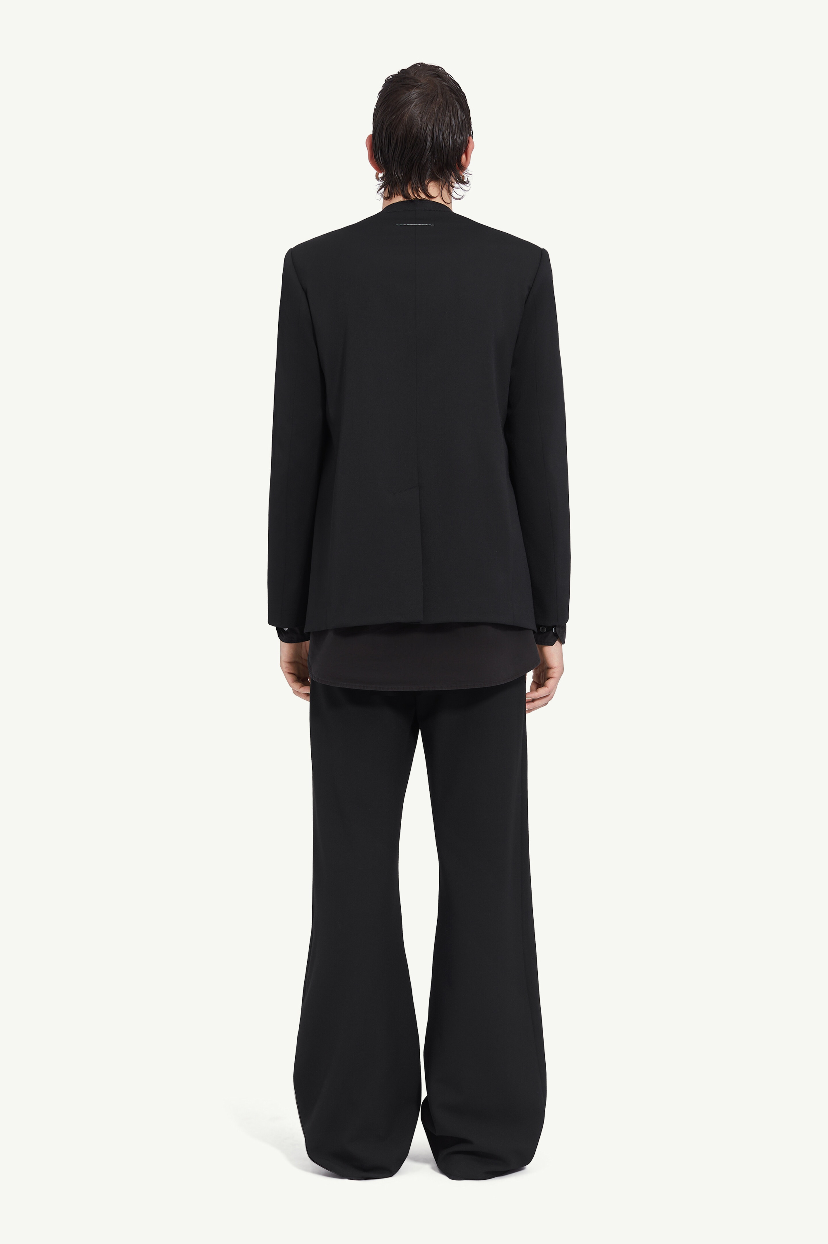 スーツ MM6 Maison Margiela SUIT MM6 Maison Margiela Collarless suit jacket | REVERSIBLE