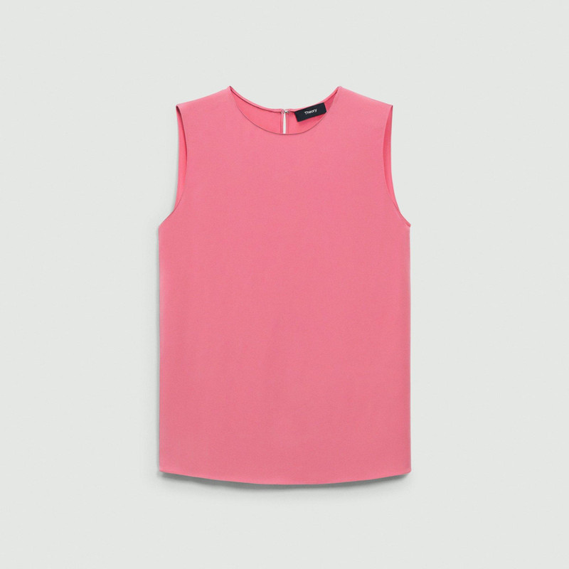 Shell Top in Silk Georgette 1