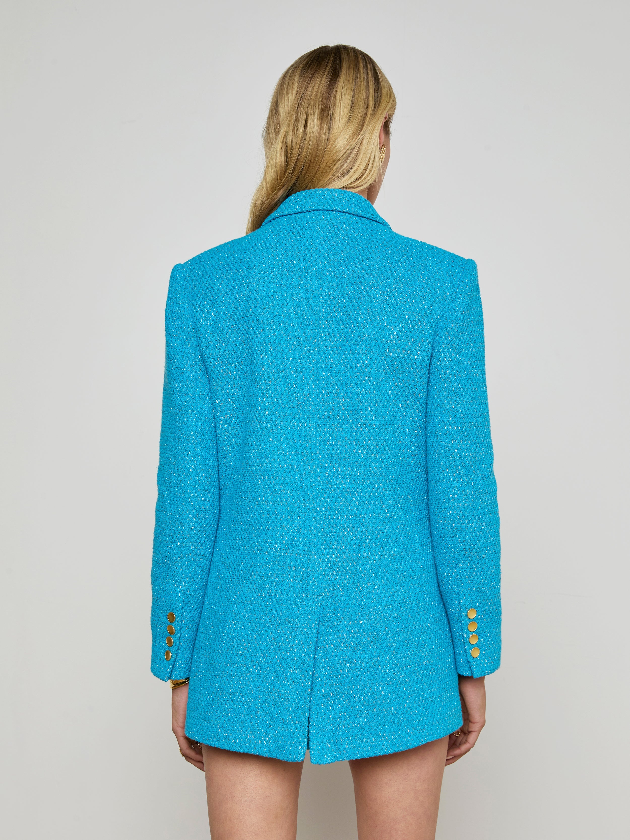 Riva Oversized Knit Blazer - 5