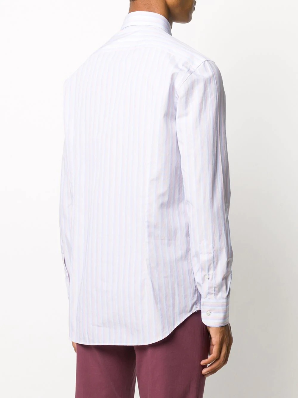 striped Pegaso cotton shirt - 4