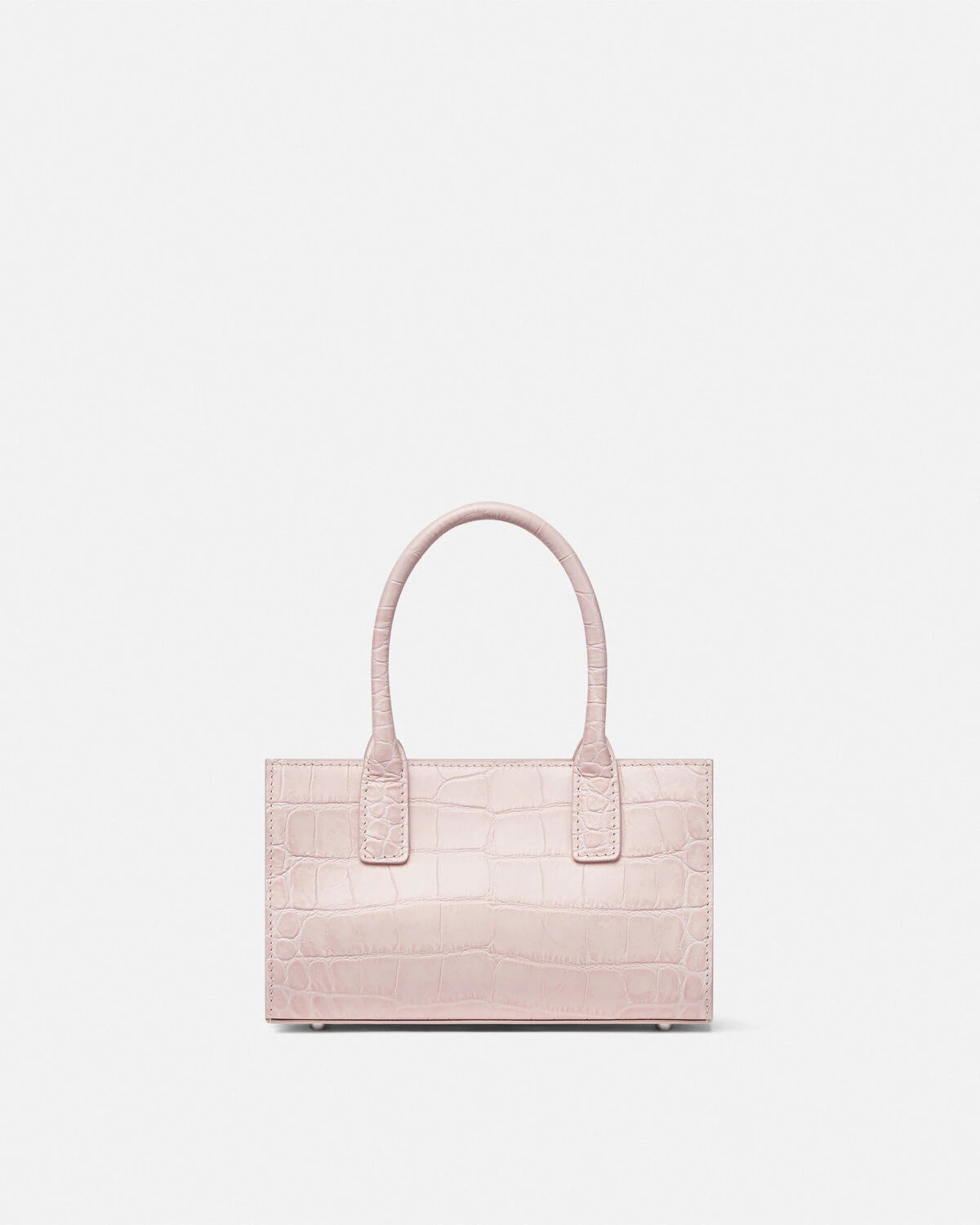 Croc-Effect Medusa '95 Small Tote Bag - 7