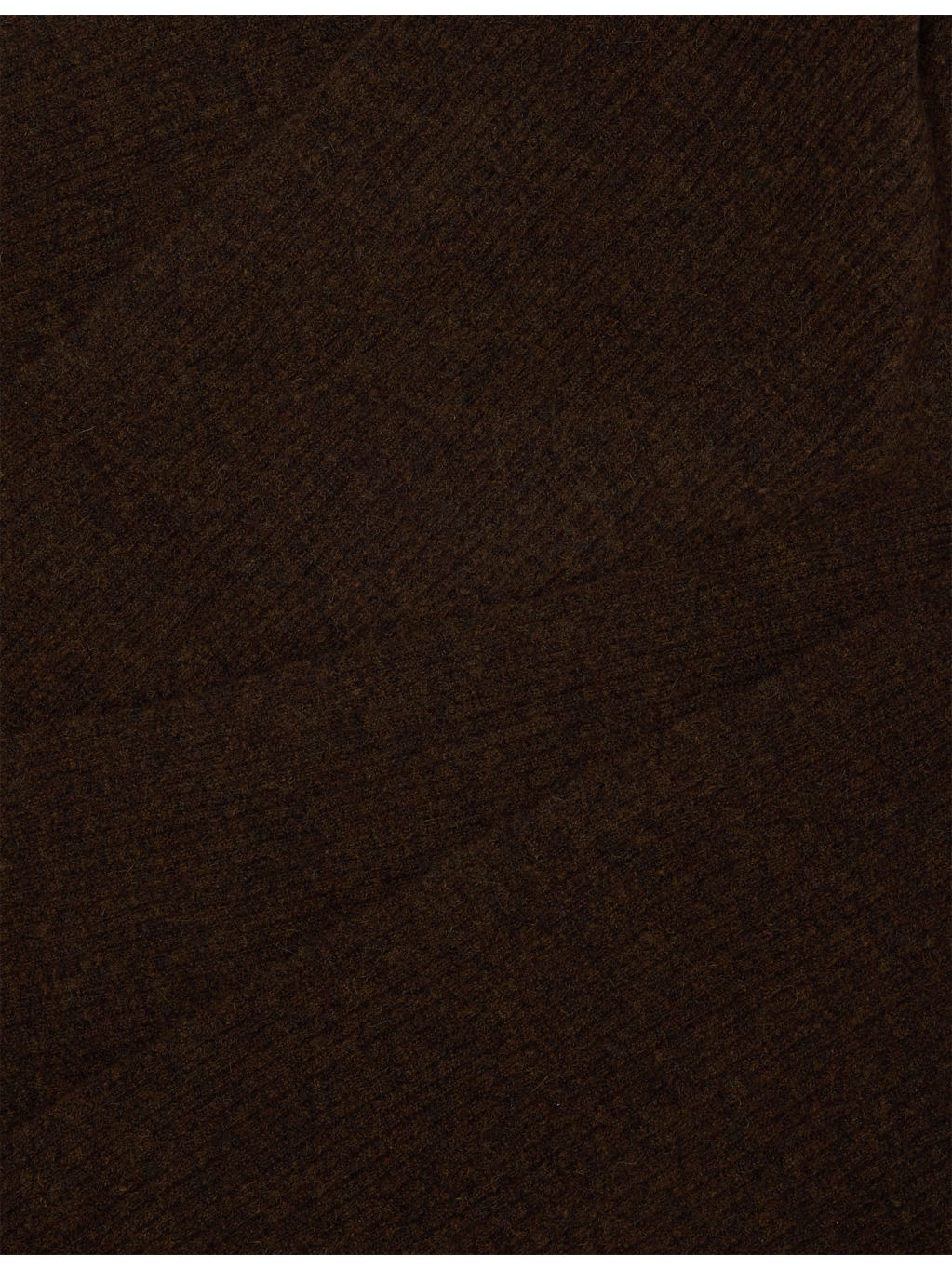 Long Ribbed Knitted Scarf - 3