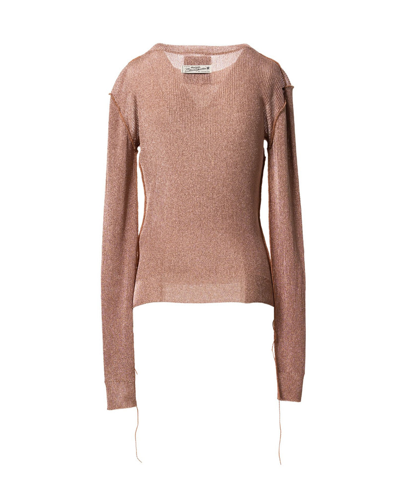 Inside-Out Glitter Knit Sweater 22