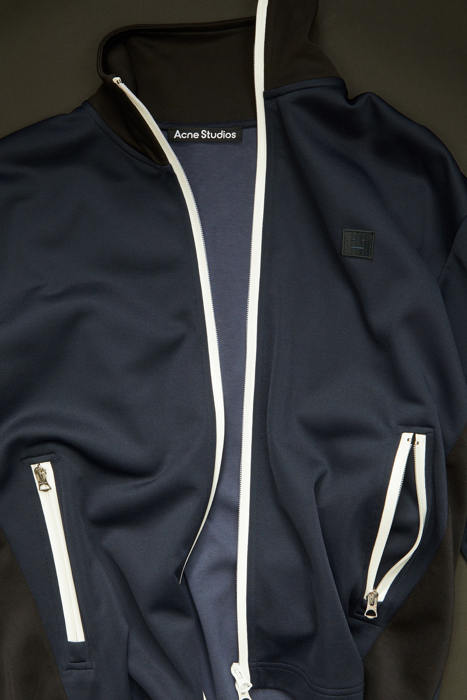 Tracksuit jacket navy blue - 6