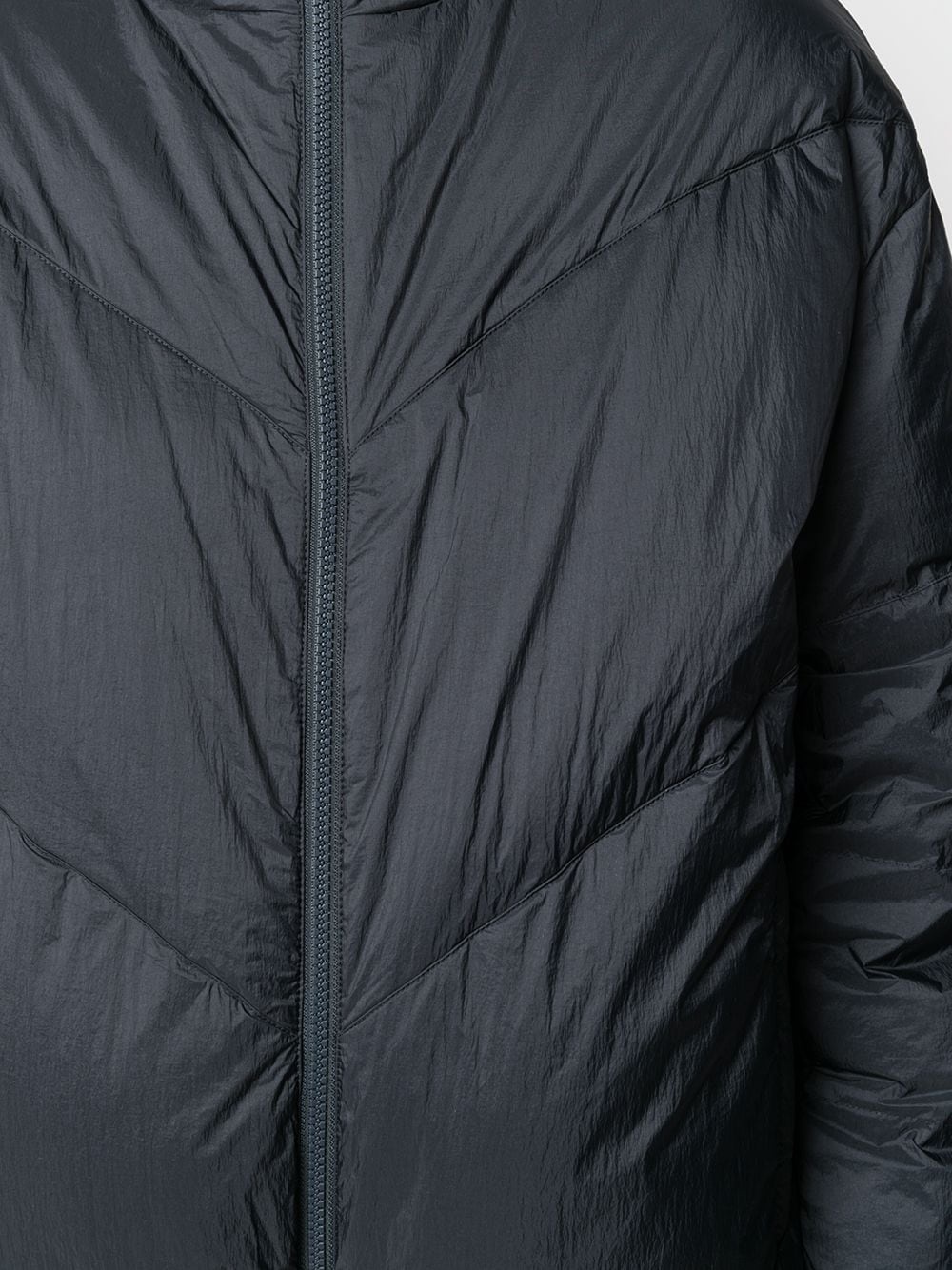 zip-up puffer jacket - 5