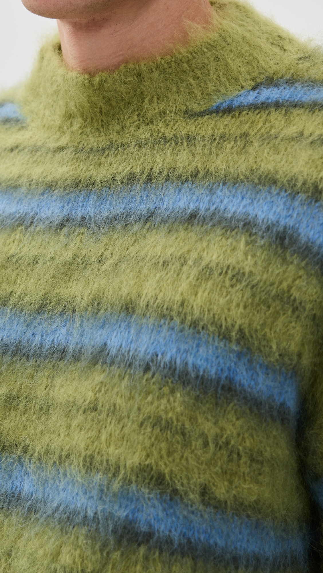 Fuzzy Wuzzy Brushed Stripes Sweater - 5