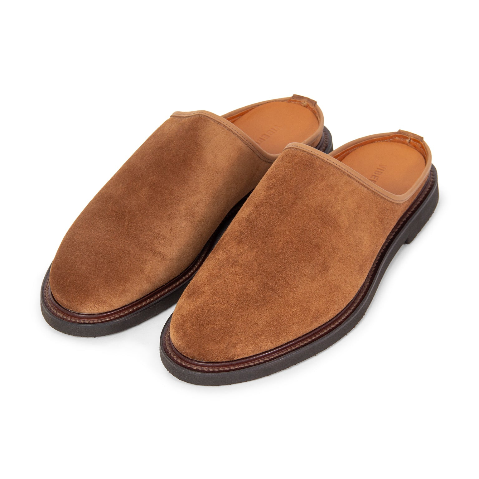 Mule - Acorn Janus Calf Suede - 3