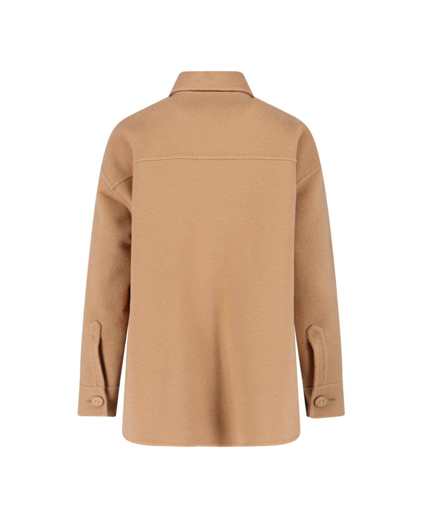 Cashmere Shirt Jacket - 2