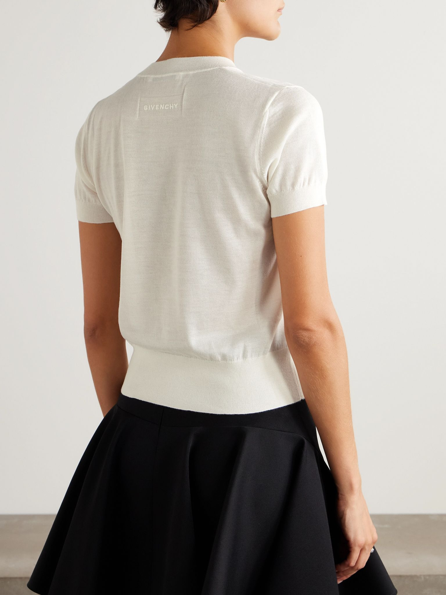 Cashmere sweater Ecru - 3