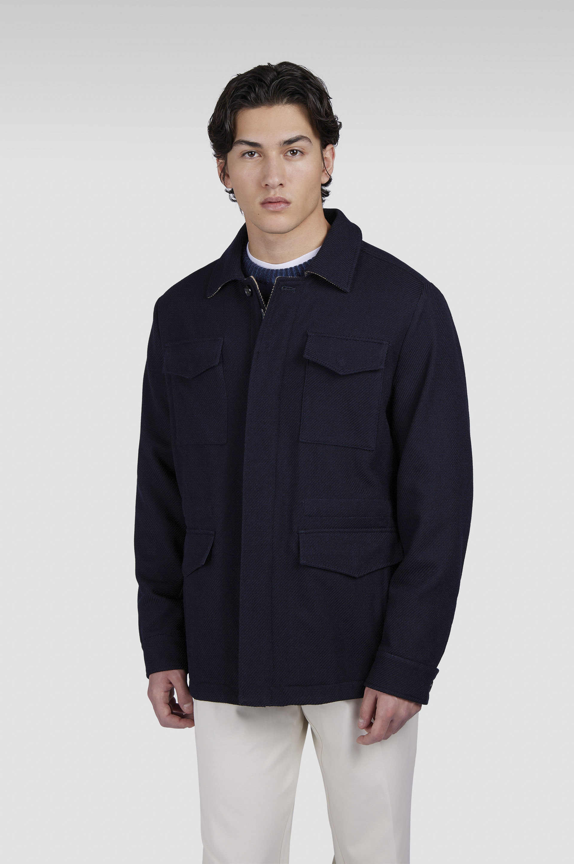 FIELD JACKET IN WOOL - 7