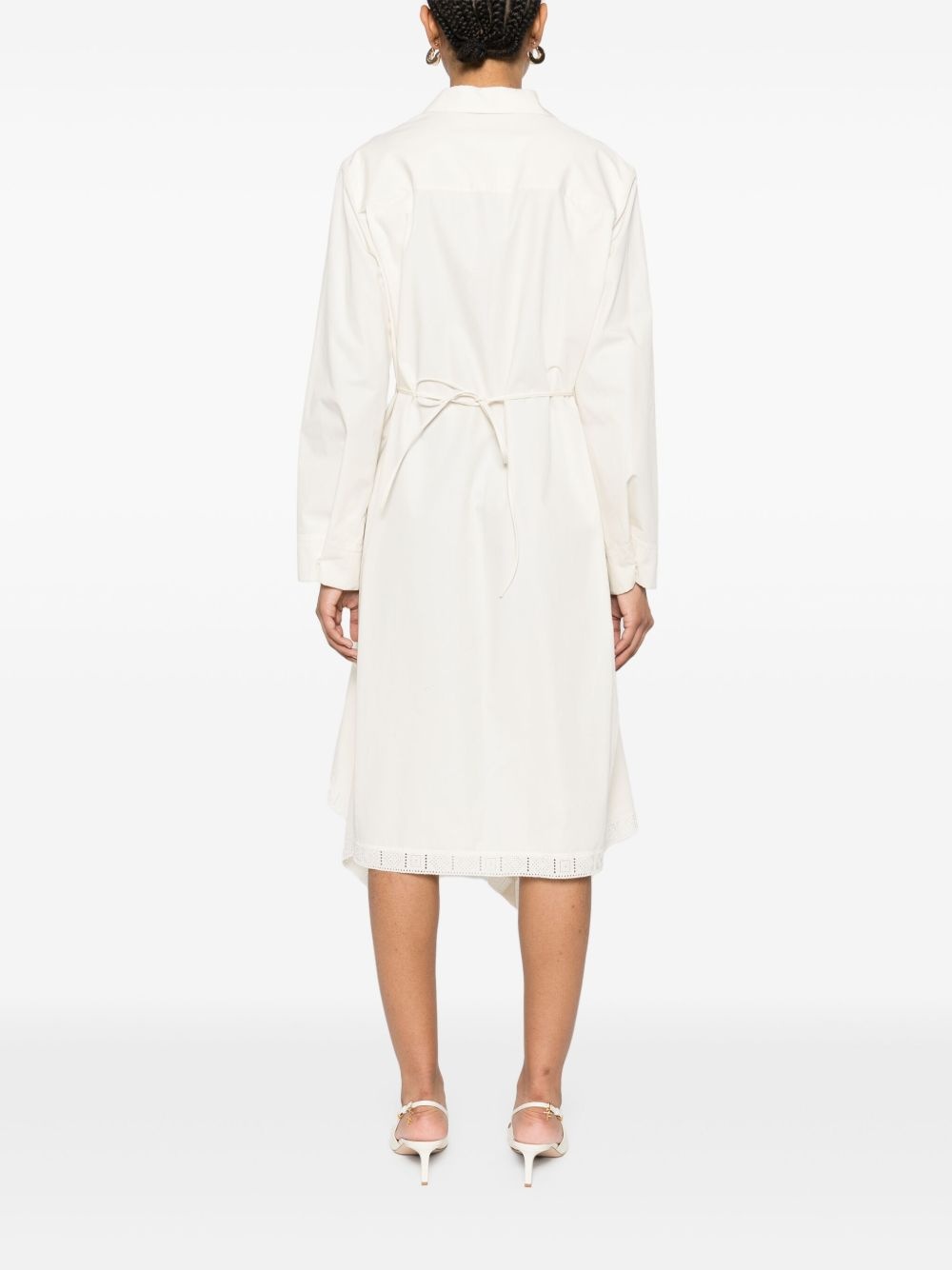 cotton midi dress - 4
