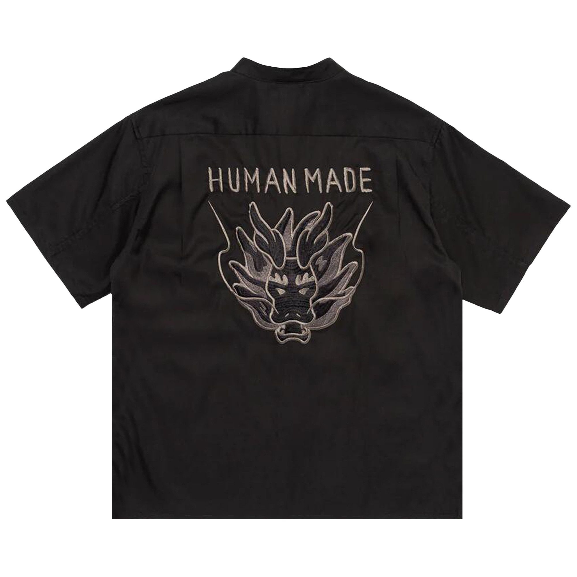 Human Made China Short-Sleeve Shirt 'Black' - 2