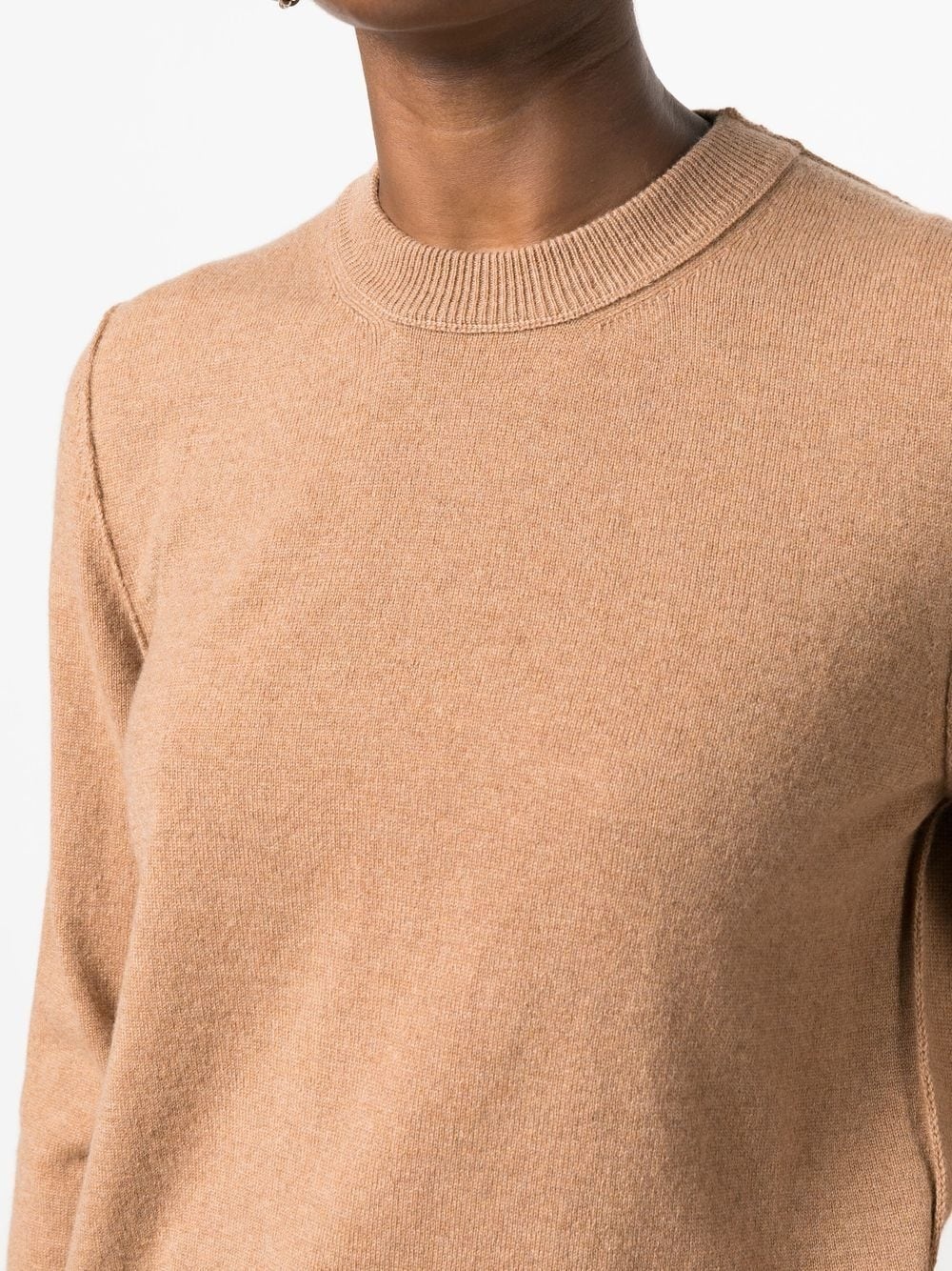 crew-neck cashmere jumper - 5