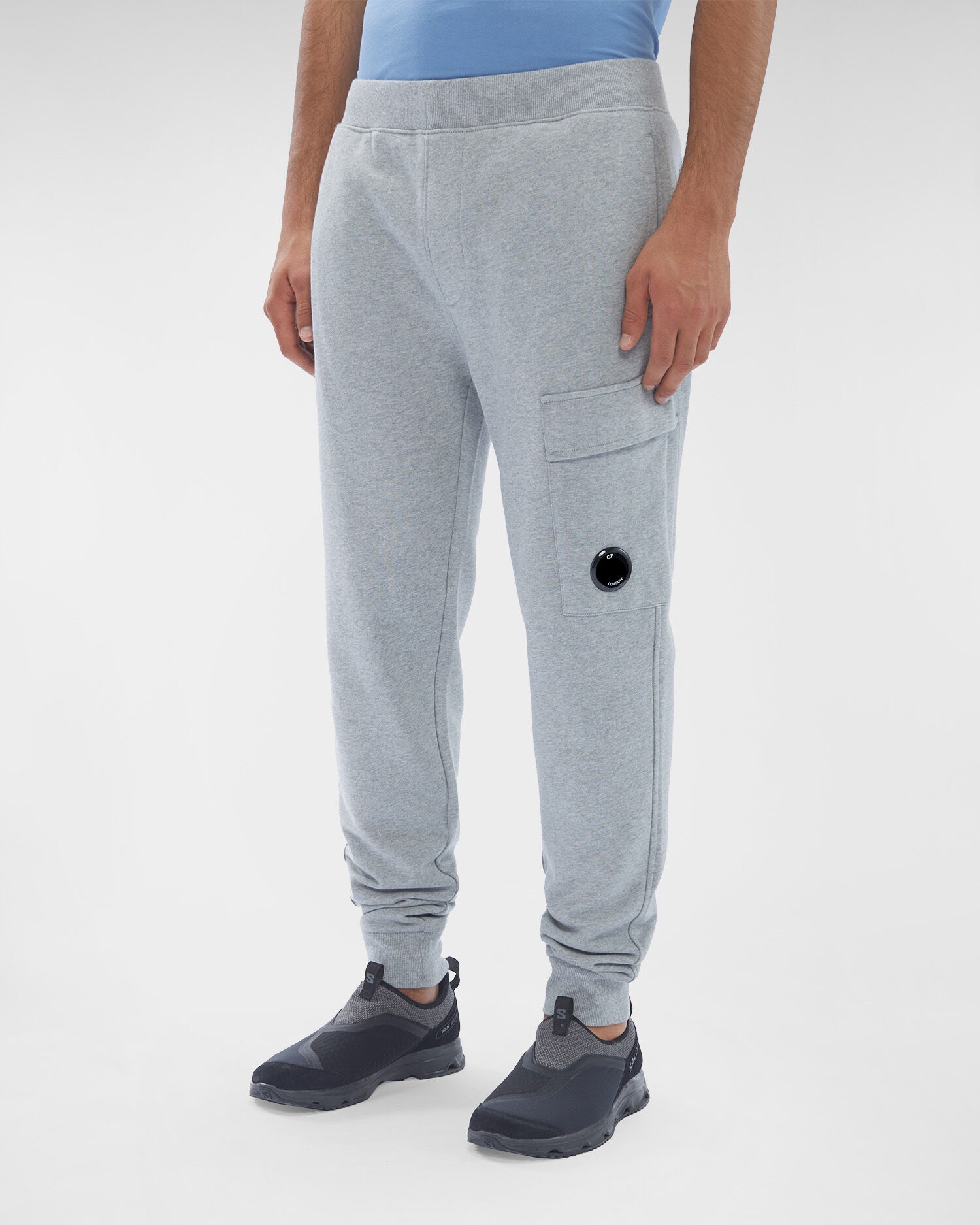 Diagonal Raised Fleece Sweatpants - 2