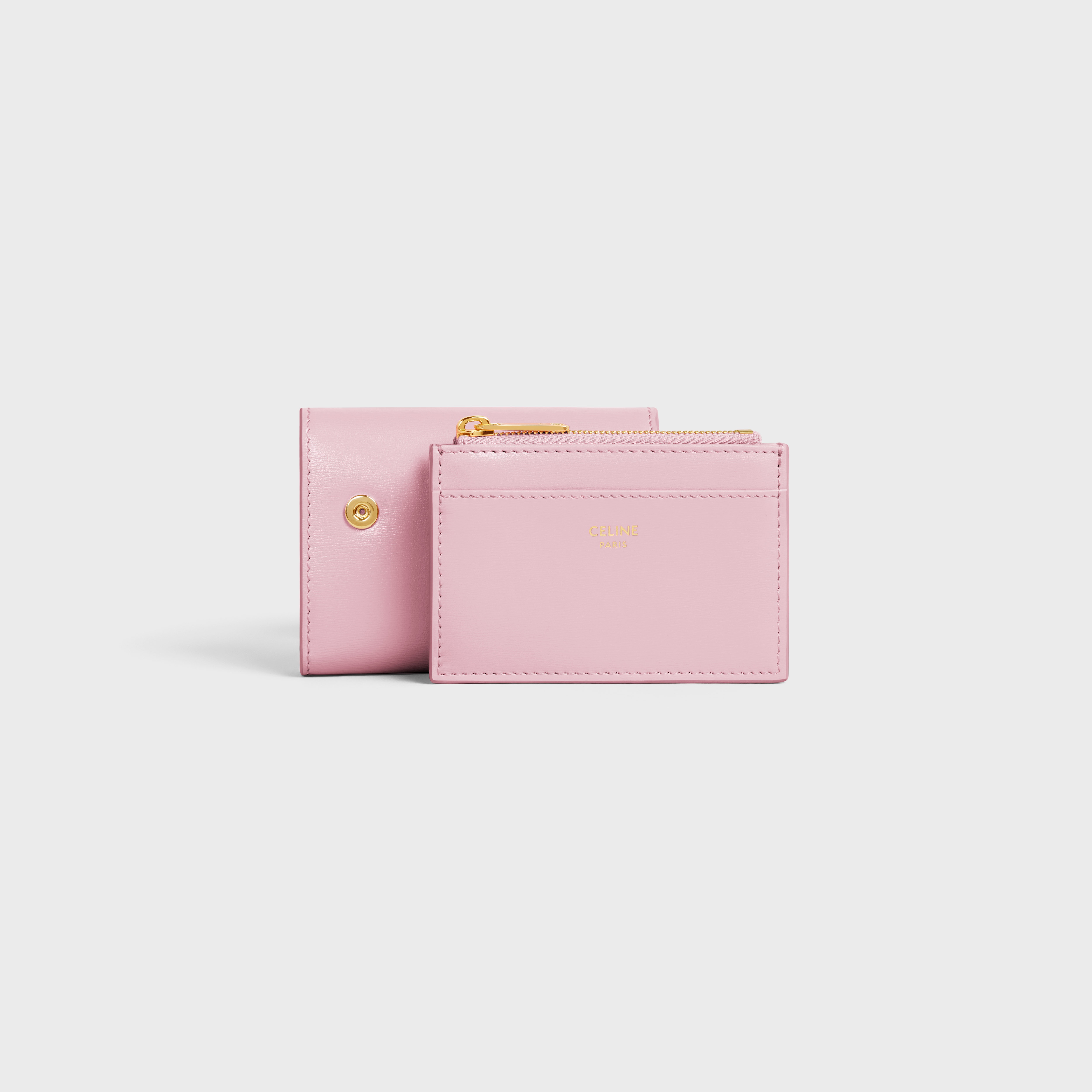 COMPACT WALLET TRIOMPHE in Shiny calfskin - 6