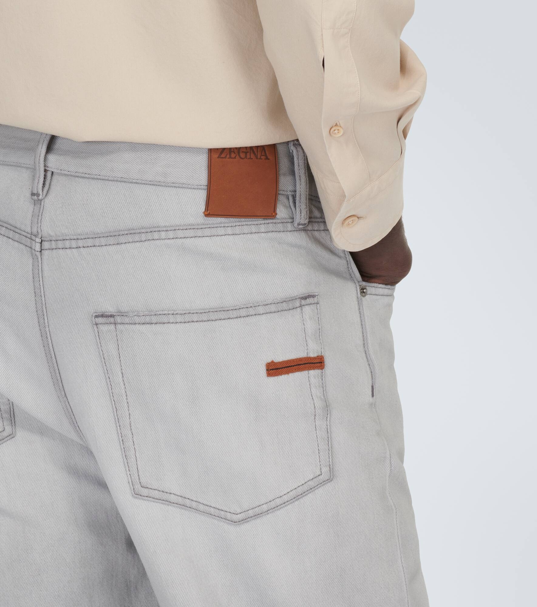 Mid-rise slim jeans - 6
