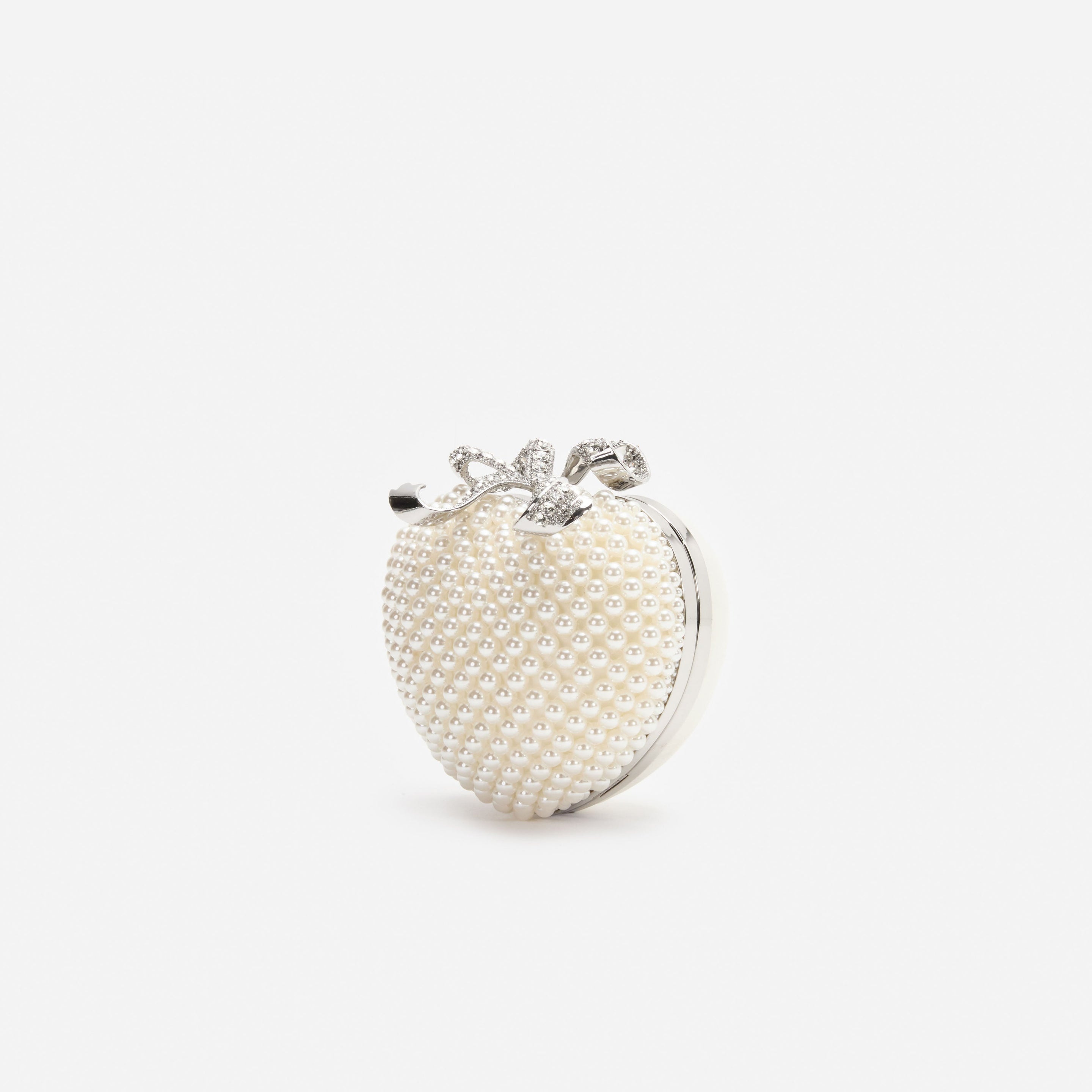 Pearl Heart Clutch Bag - 2