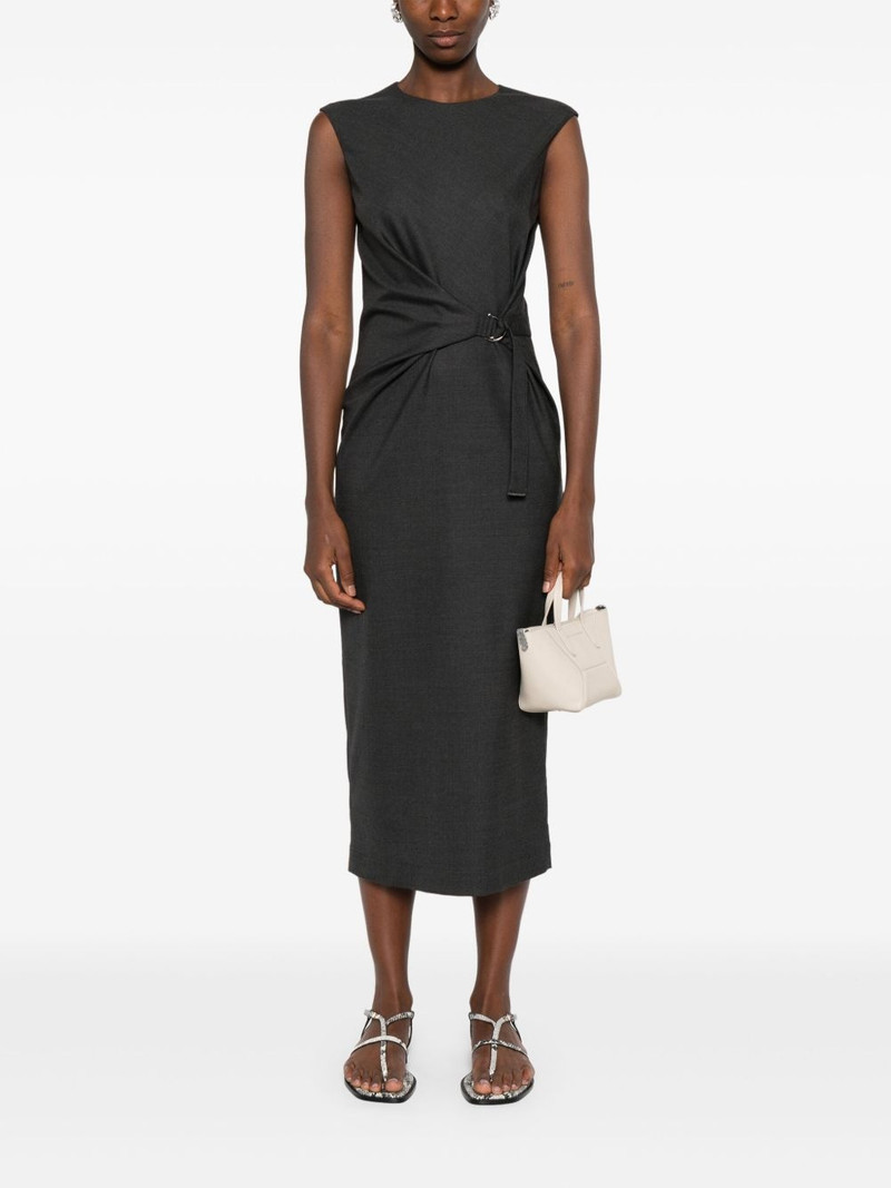 Brunello Cucinelli sleeveless midi dress outlook