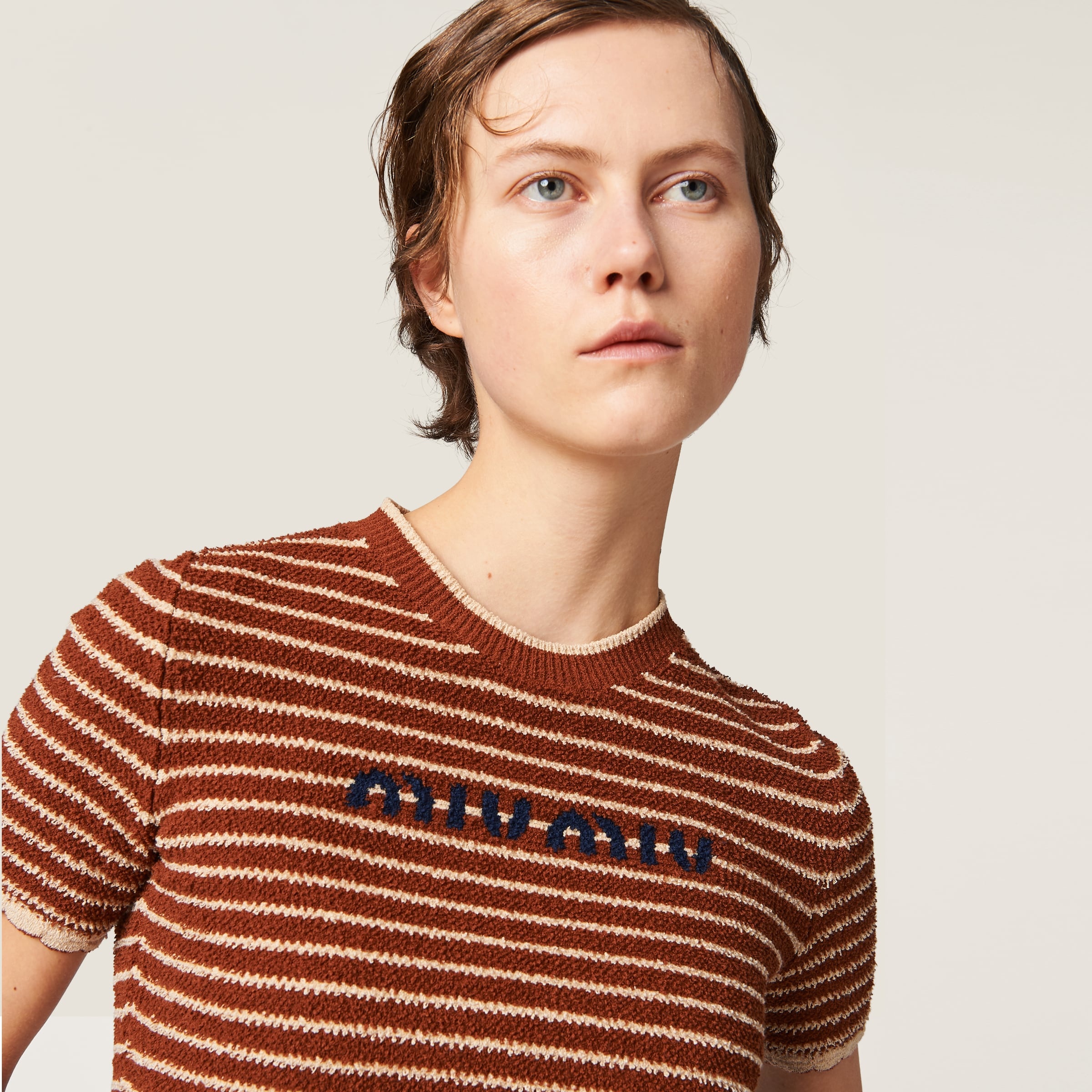Cotton bouclé sweater - 4