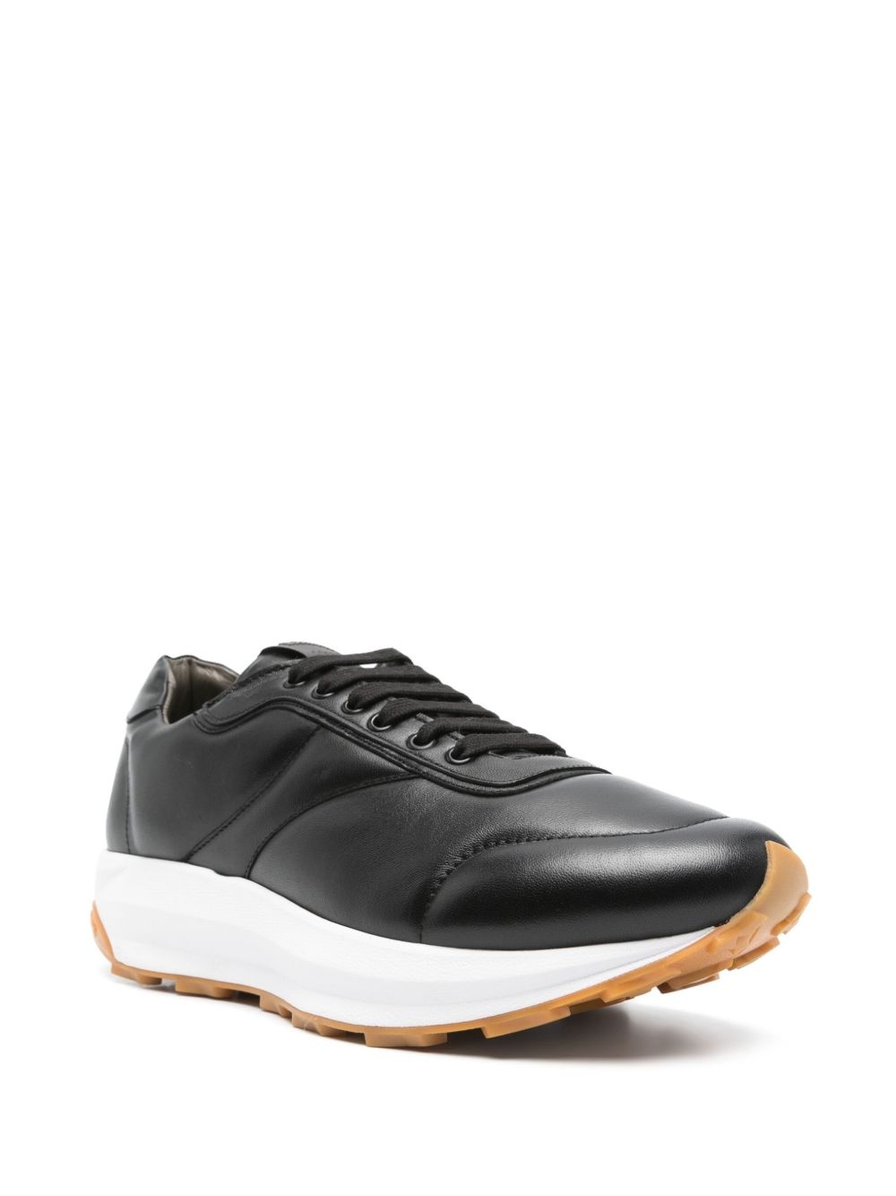 leather sneakers - 2