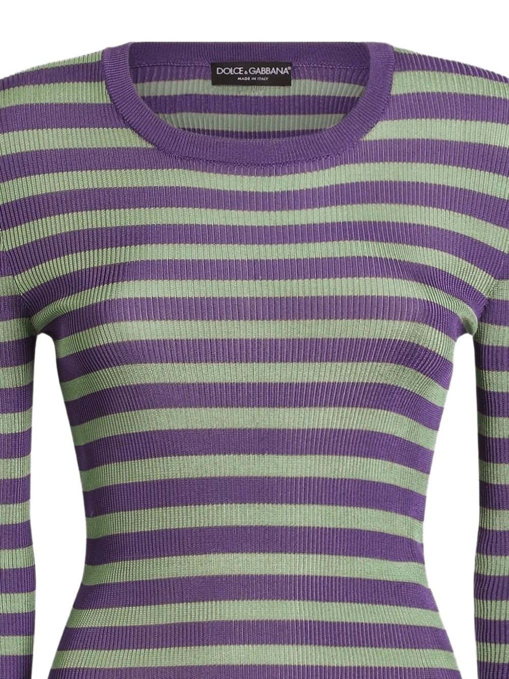 striped sweater - 2