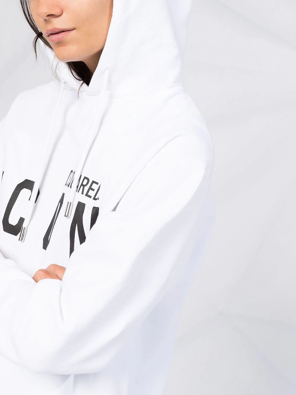 Icon-print hooded sweatshirt - 3