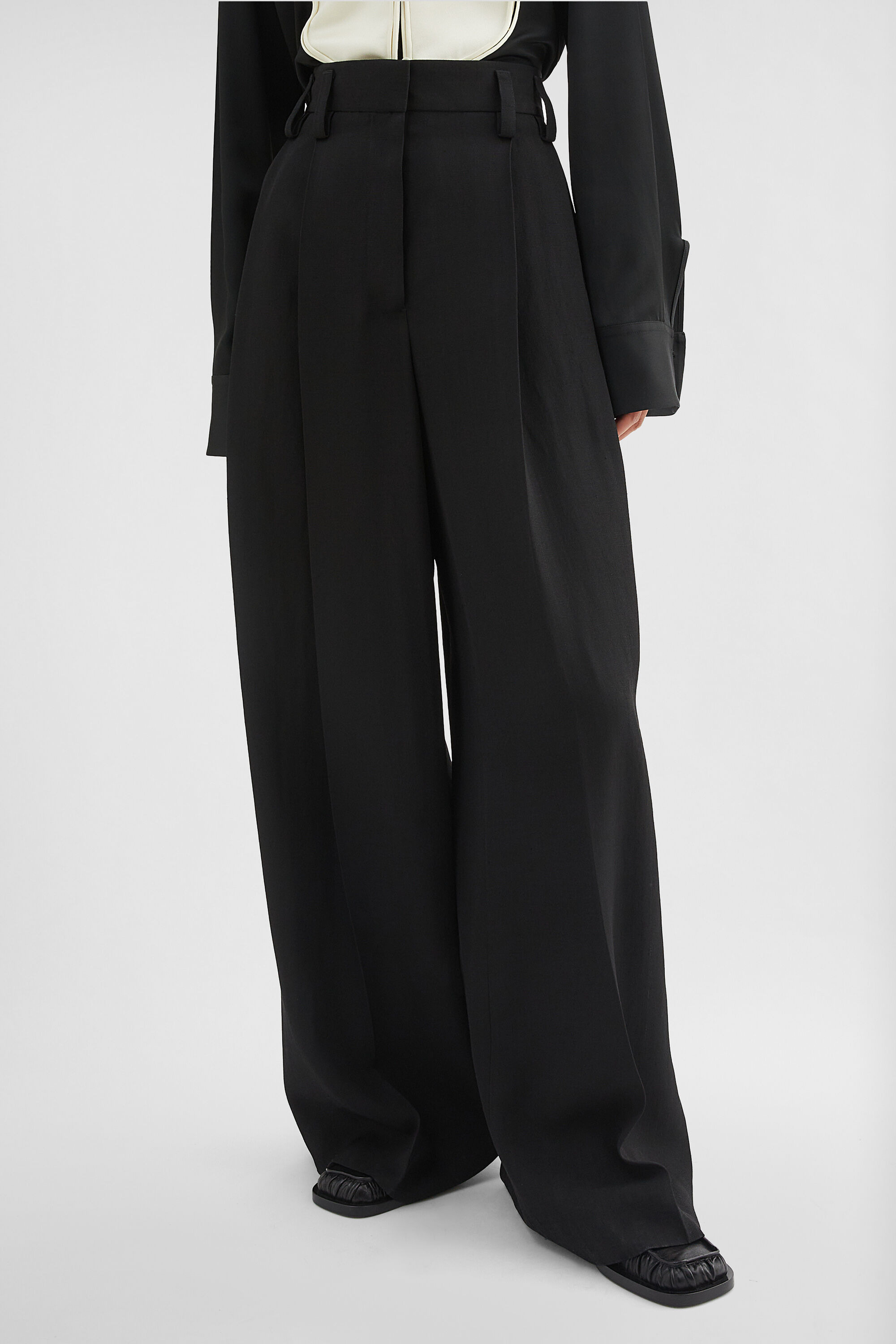 Silk Blend Trousers - 7