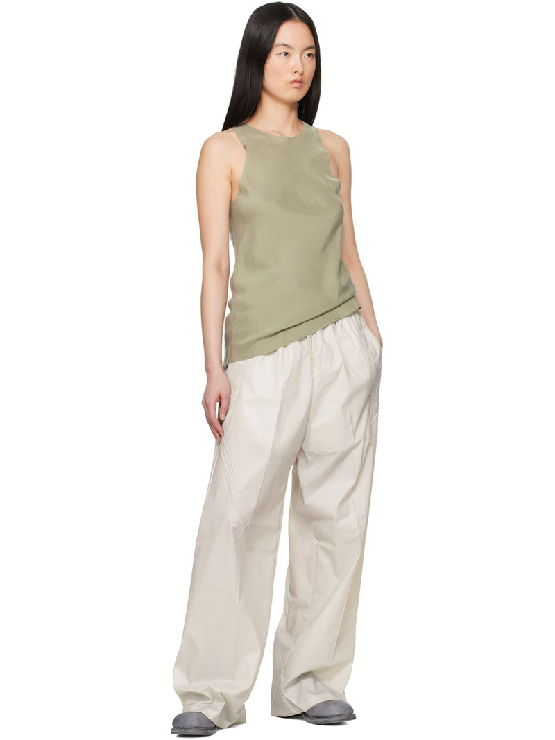 GABRIELA COLL GARMENTS Khaki No.73 Silk Pongee Tank Top outlook