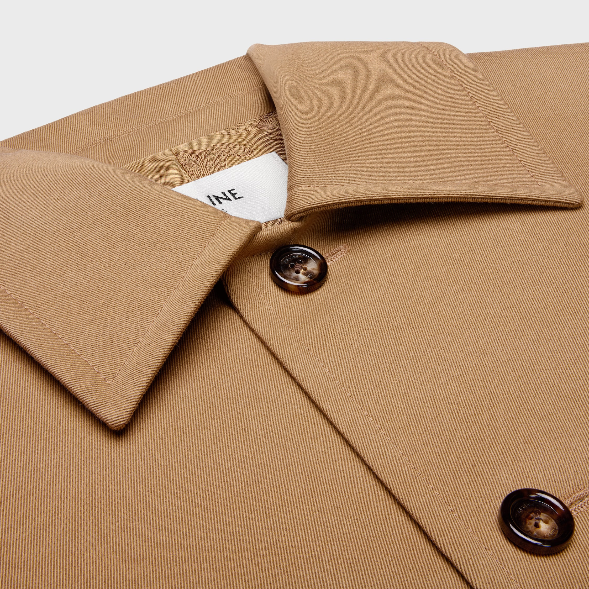 jacket IN cotton wool gabardine - 3