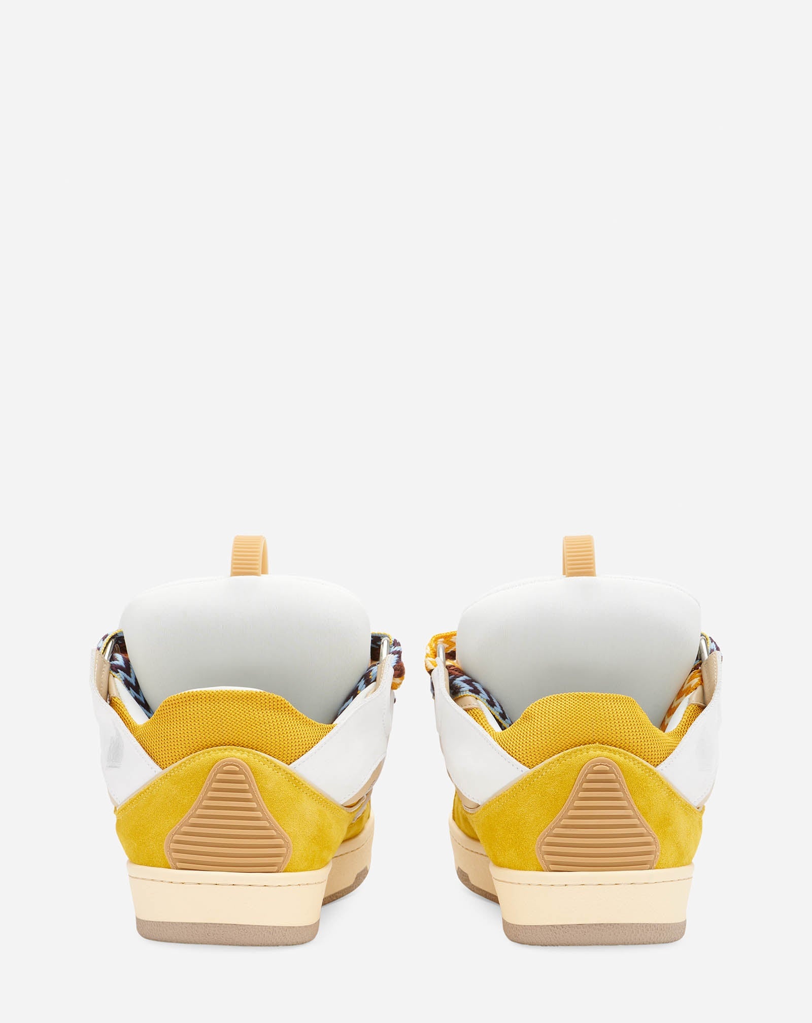 LEATHER CURB SNEAKERS - 6