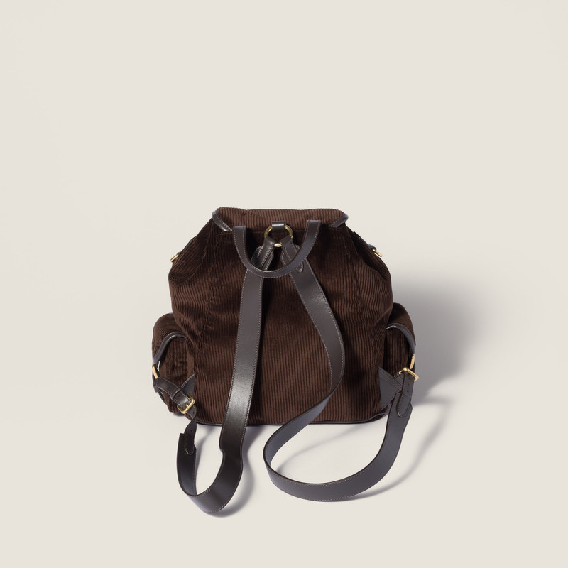 Corduroy backpack 3