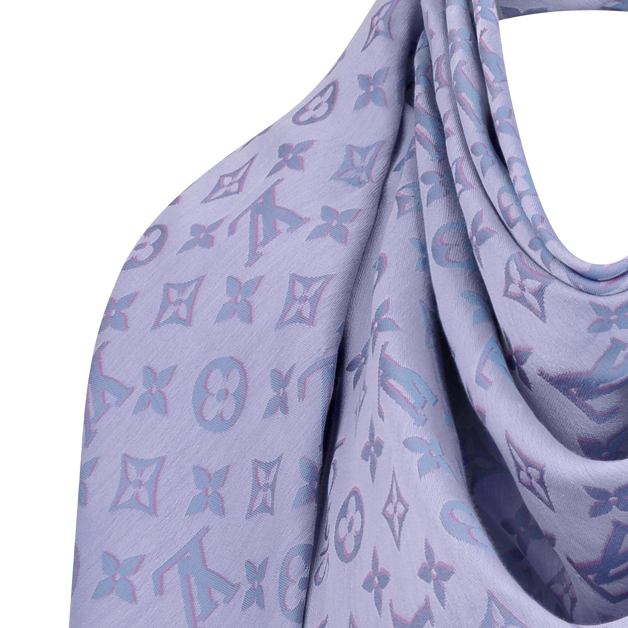 3D Monogram Shawl - 2