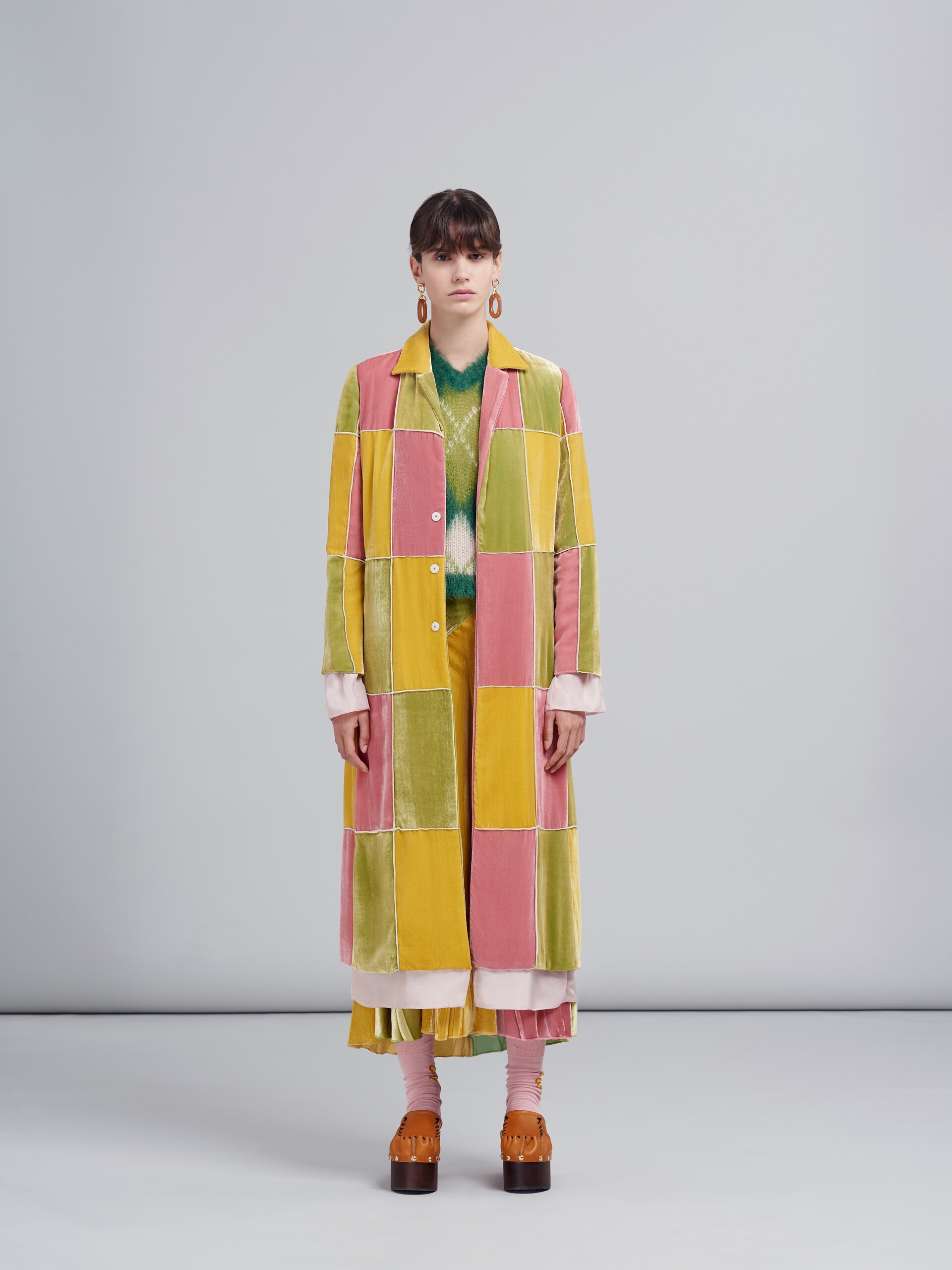 FLUID VELVET COAT - 2