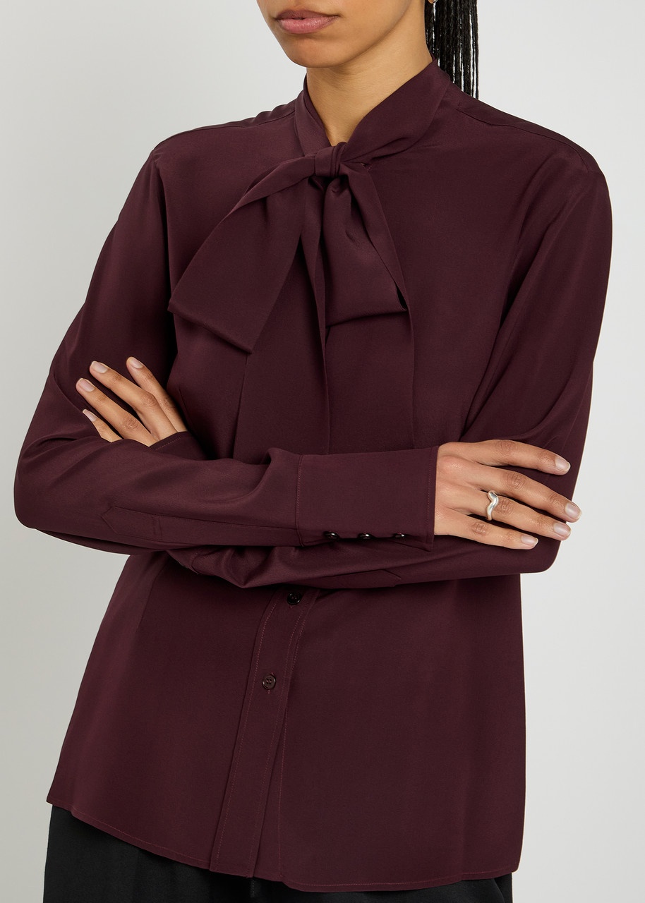 Stella Mccartney Tie Silk-chiffon Shirt - 5