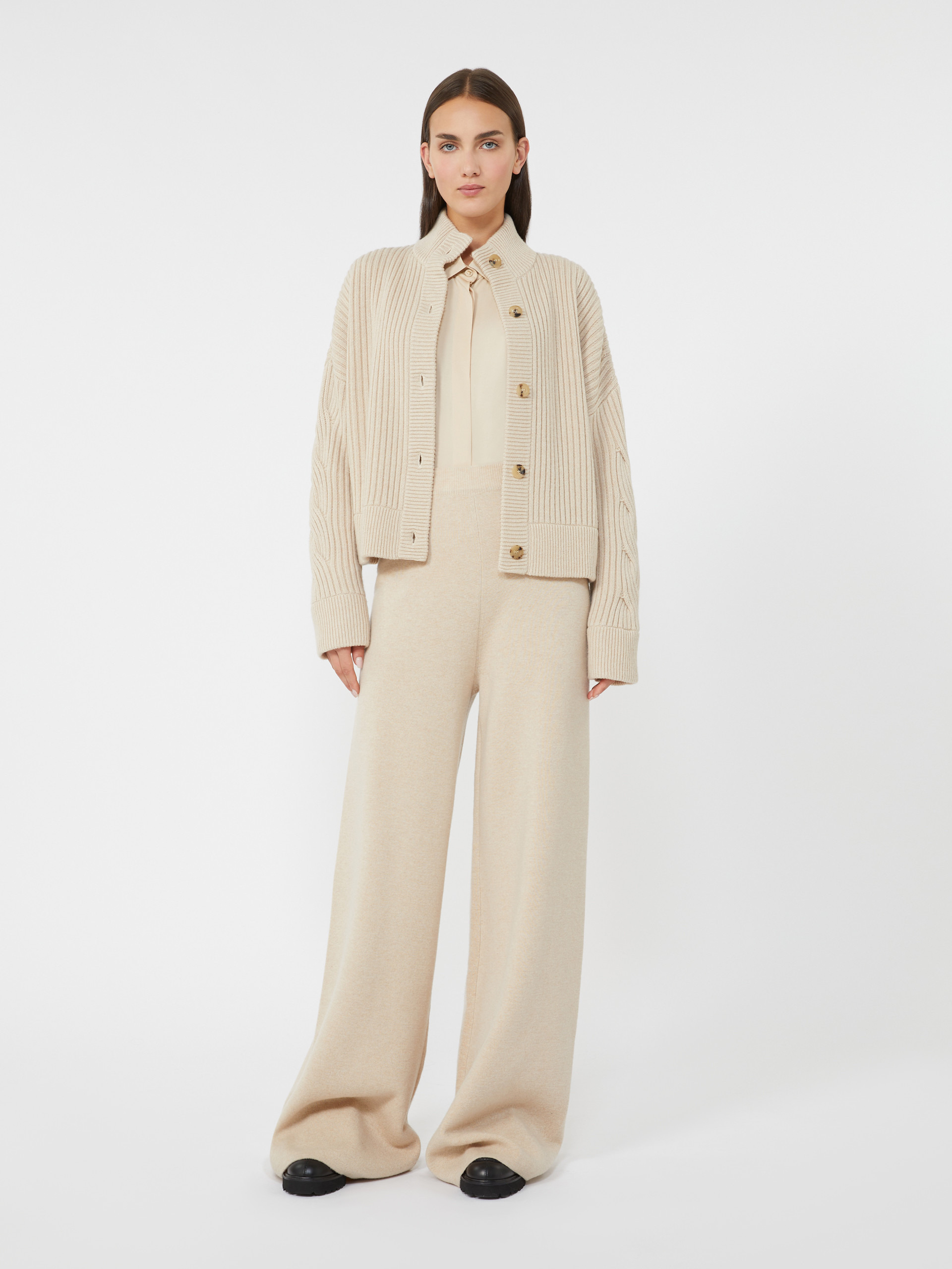 JUDY Wool and cashmere trousers - 2
