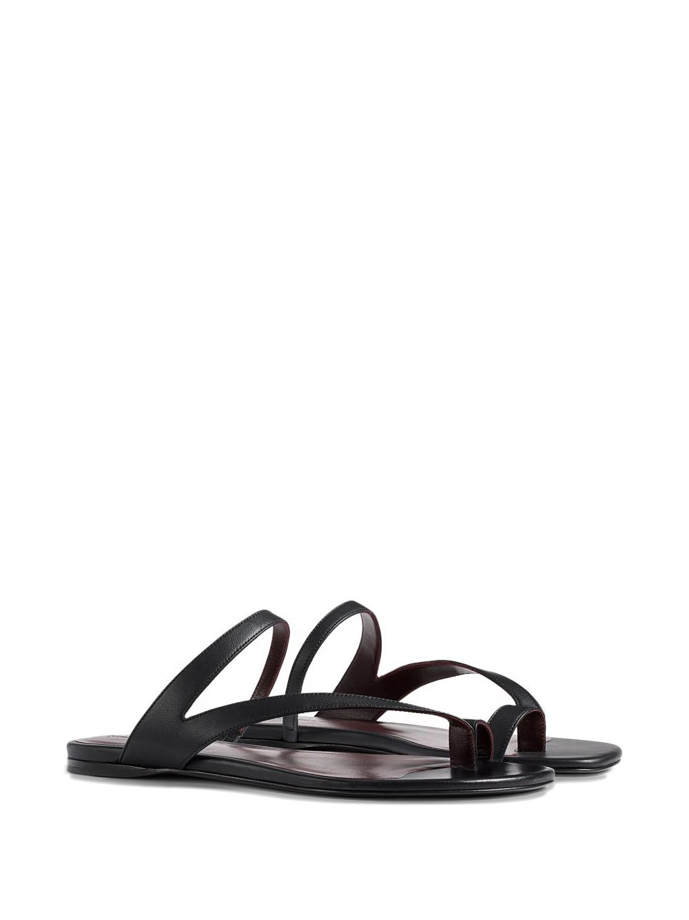 Aimee leather flat sandals - 2