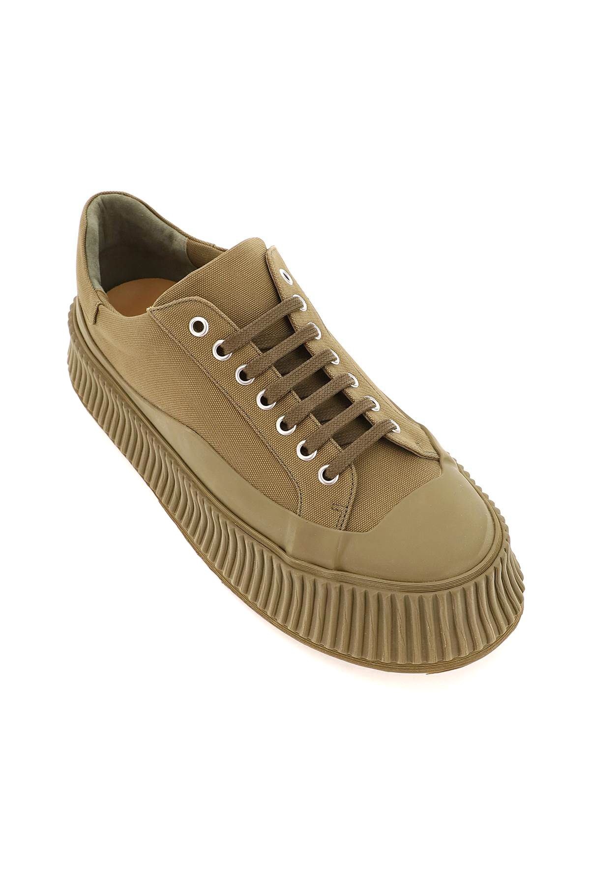 CANVAS PLATFORM SNEAKERS - 4