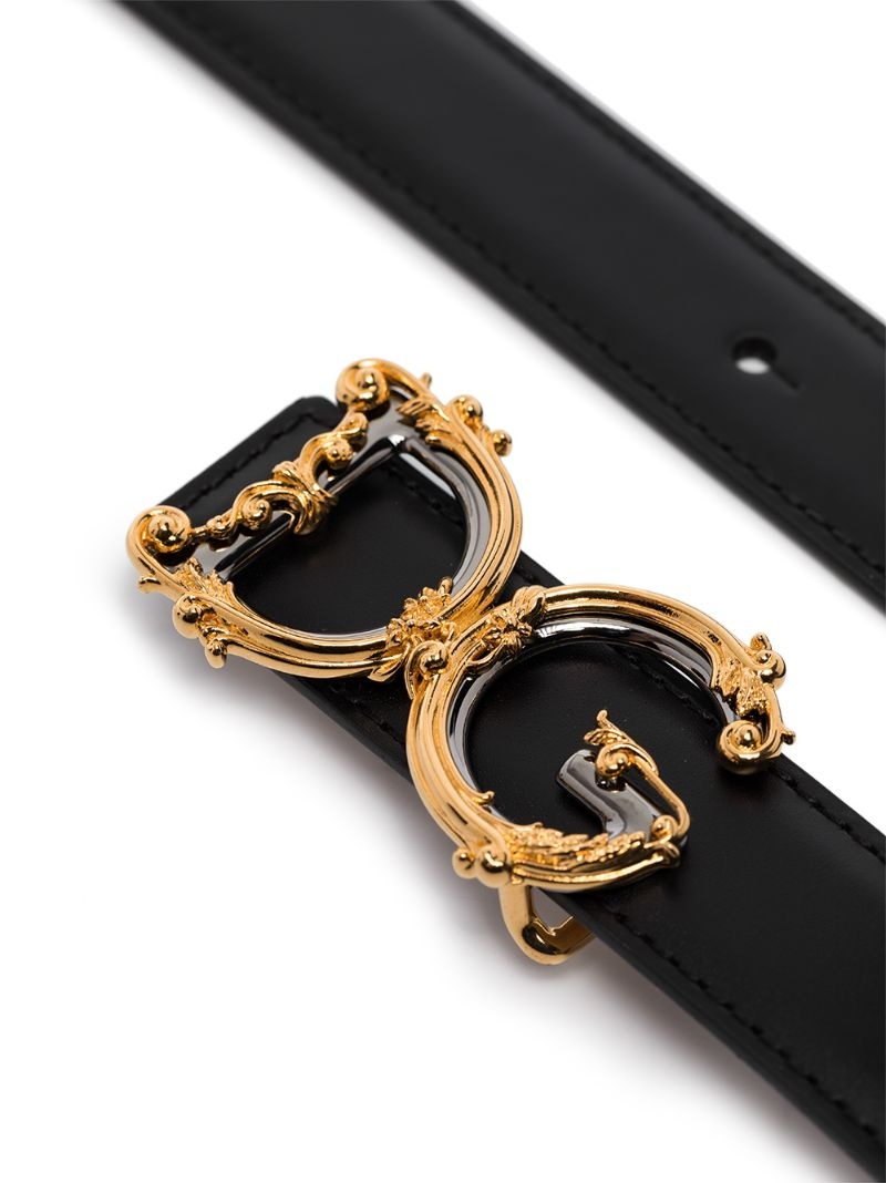 baroque DG logo belt - 3