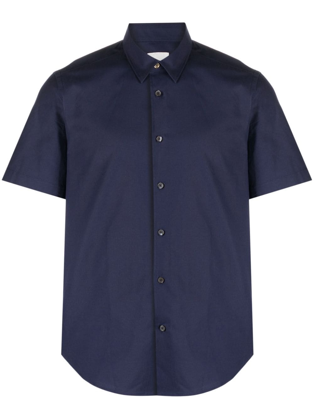 short-sleeved cotton shirt - 1