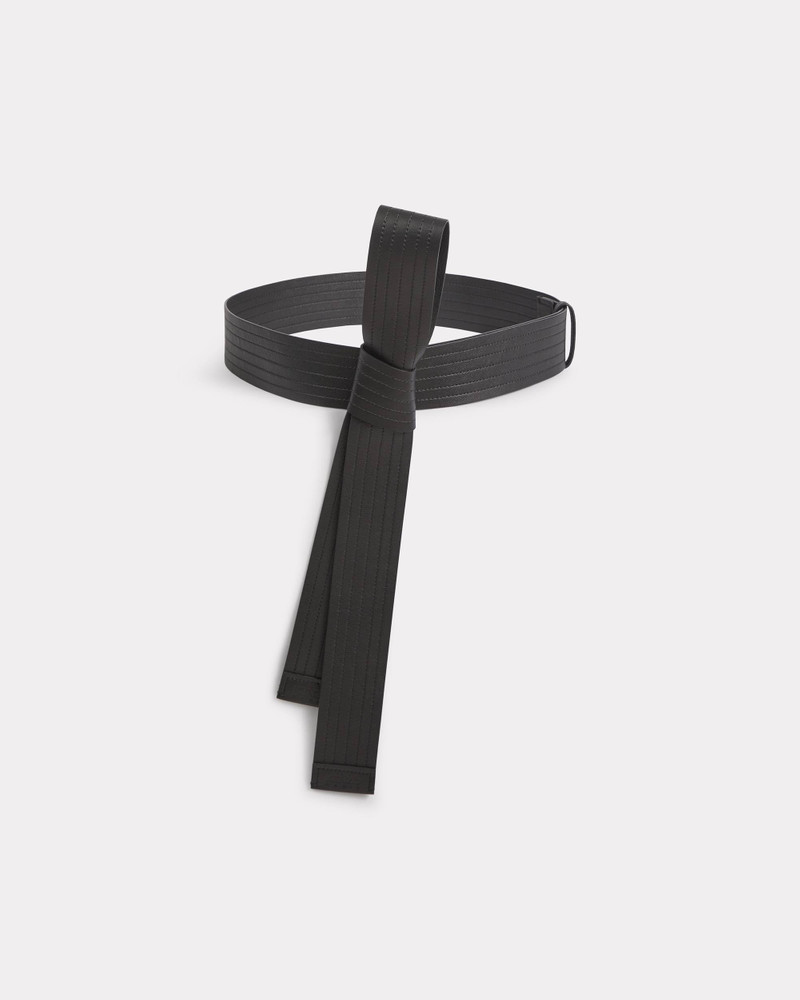 'KENZO Buckle' judo leather belt 1