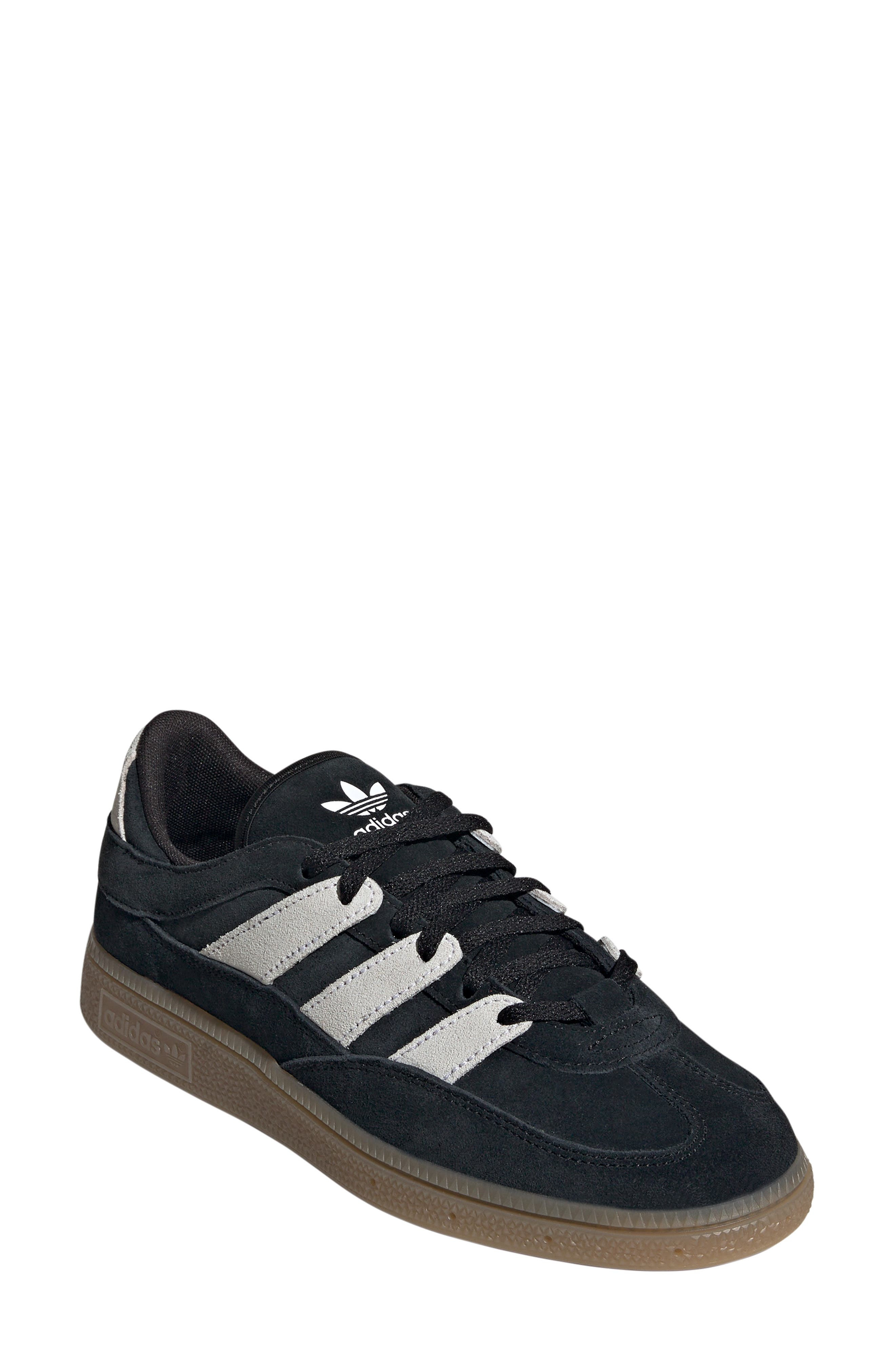 adidas Handball Spezial ST Sneaker Women) in Black/White/Gum at Nordstrom - 1