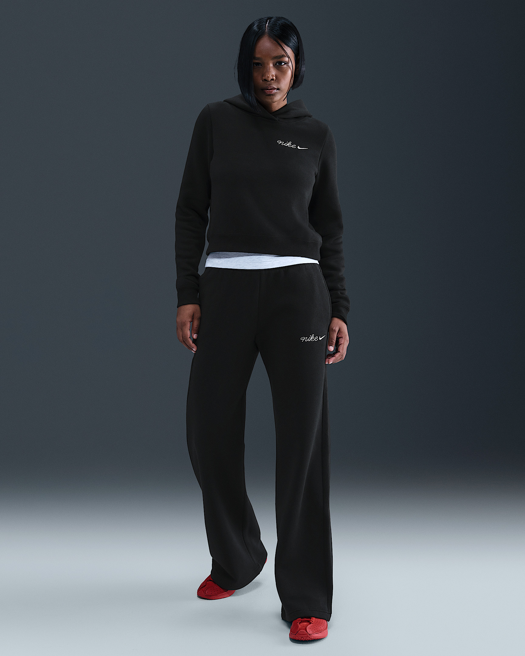 Nike Sportswear Phoenix Fleece Women's Shrunken Hoodie - 4