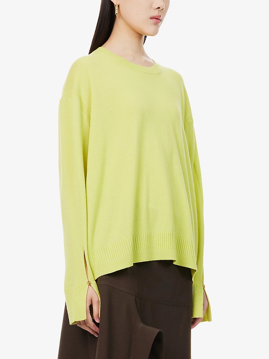 Iconic plaque-embellishment wool jumper - 3