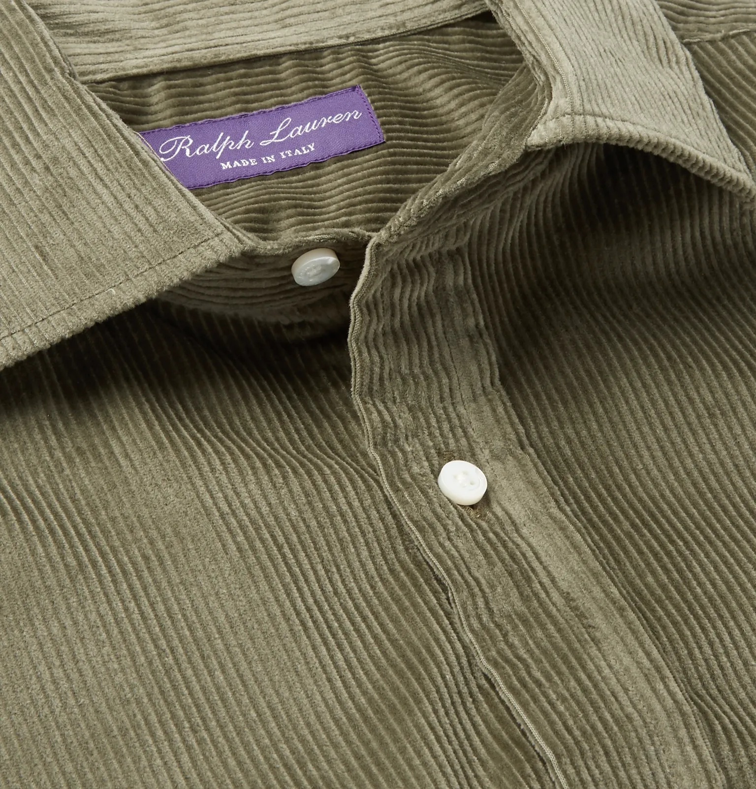 Cotton and Cashmere-Blend Corduroy Shirt - 5