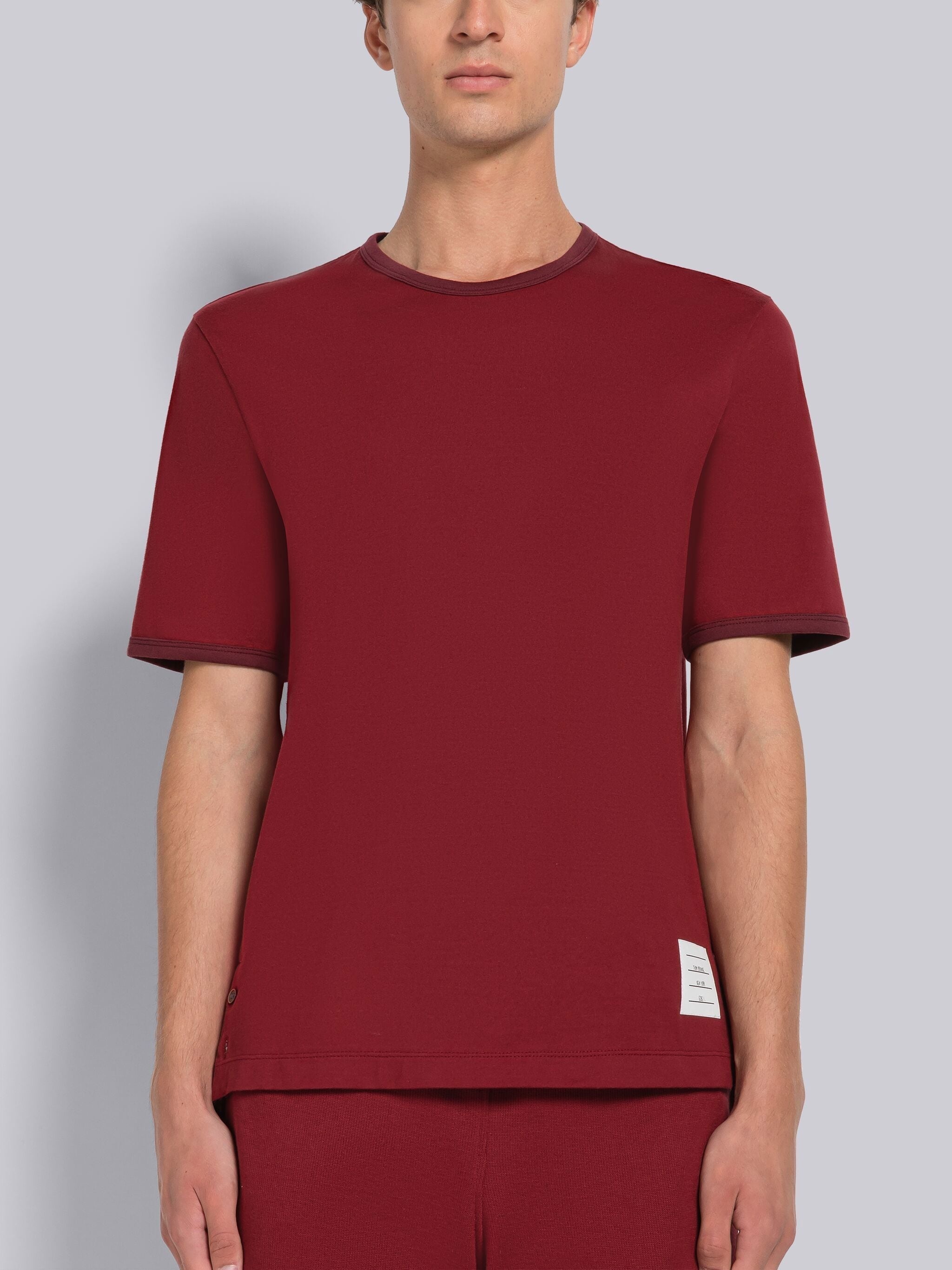 MIDWEIGHT JERSEY SHORT SLEEVE RINGER TEE - 1