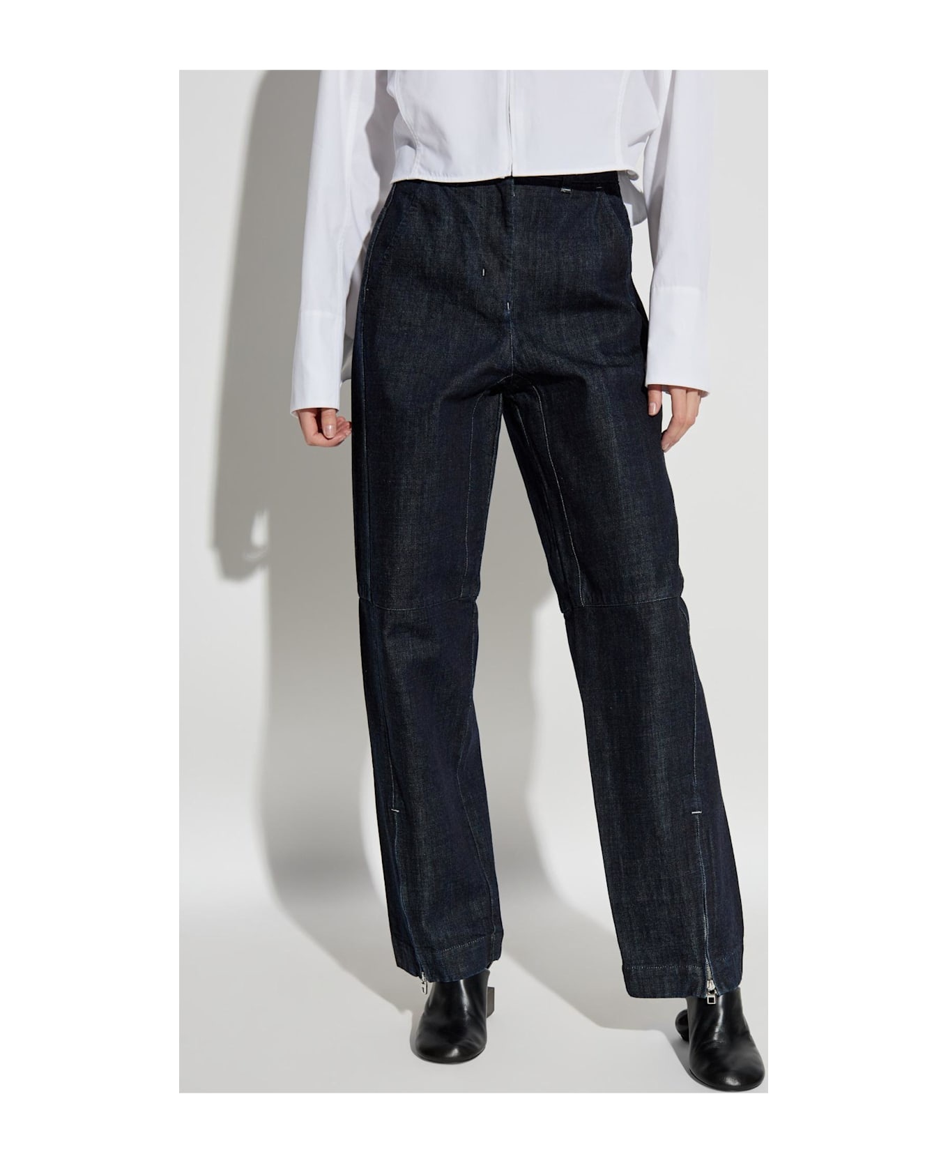 Jacquemus Jeans With Logo - 3